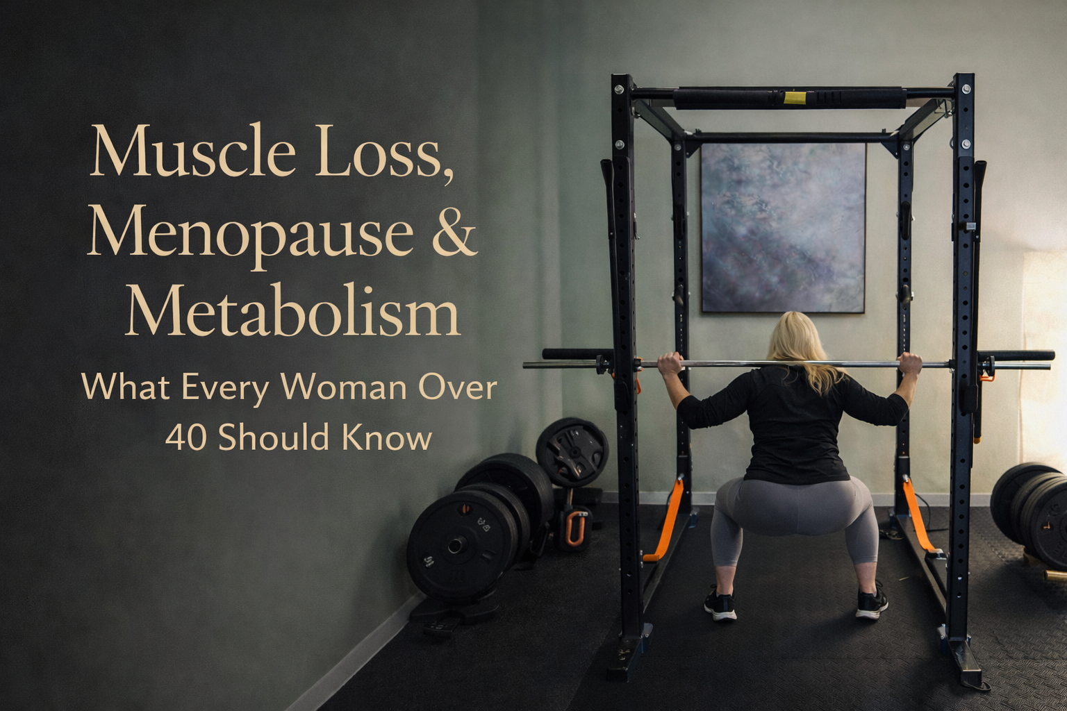 Muscle Loss, Menopause &amp; Metabolism: What Every Woman Over 40 Should Know