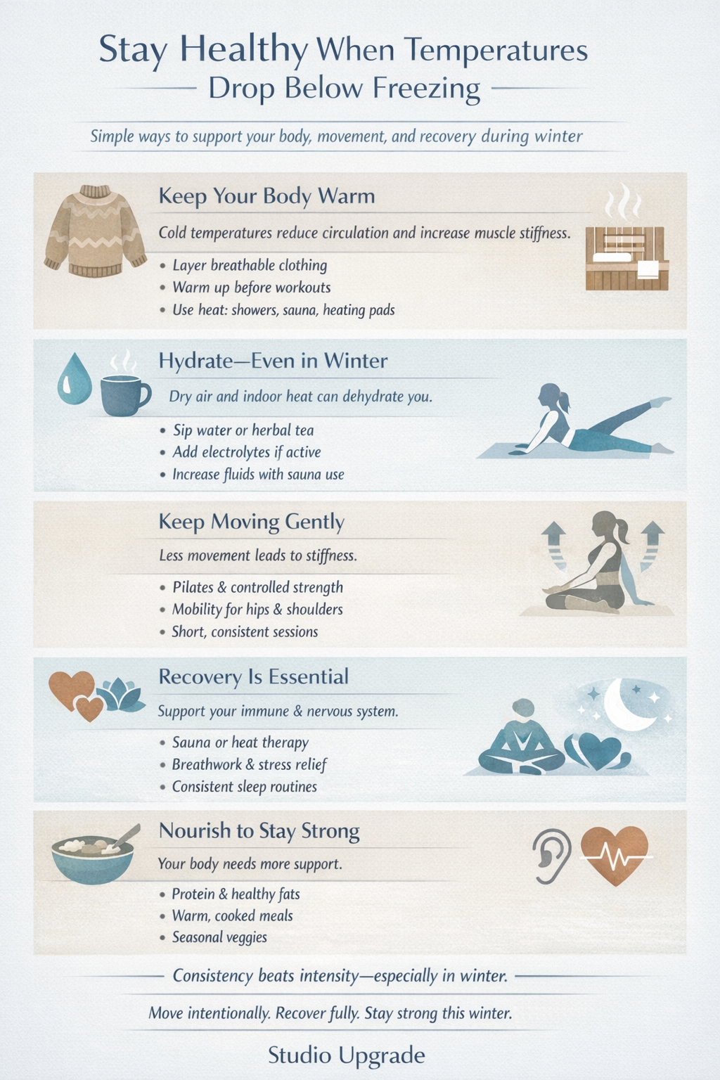 How to Keep Your Body Healthy When Temperatures Drop Below Freezing