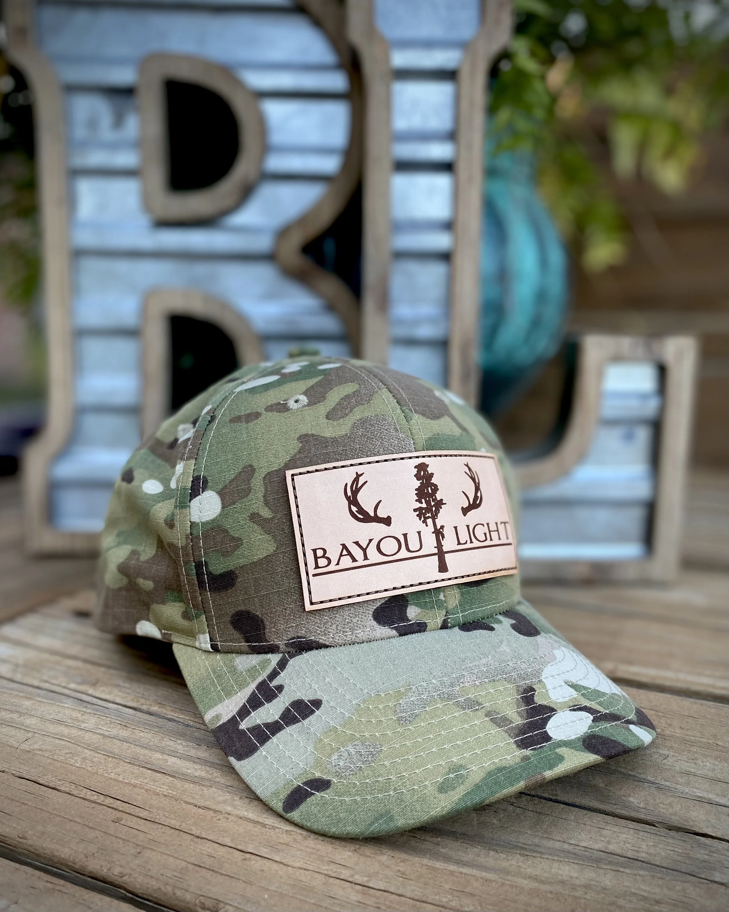 Camo Patch Hat — Bayou Light