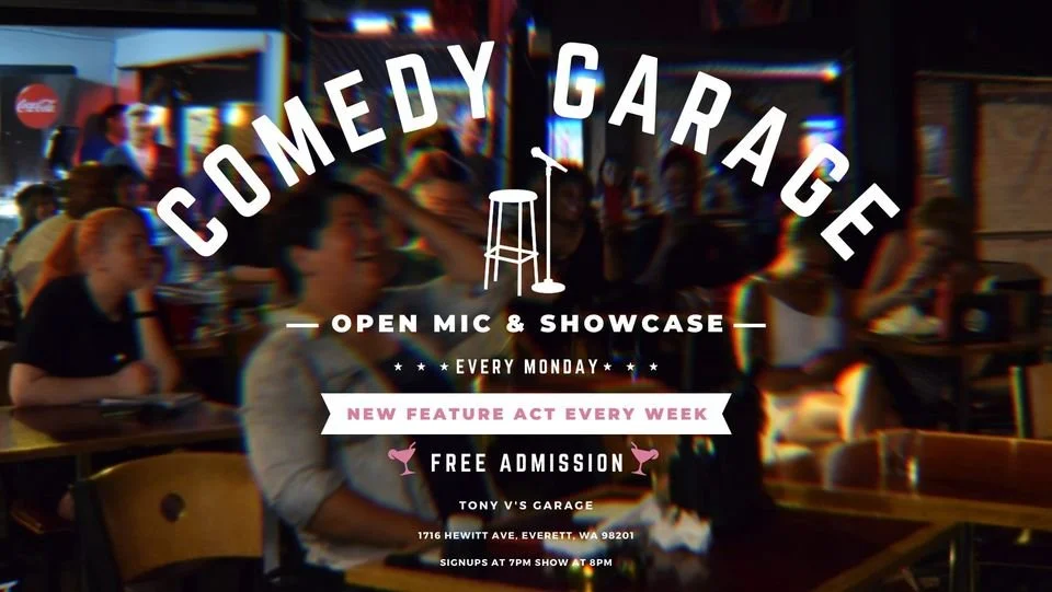 Hosting Comedy Garage February 28th