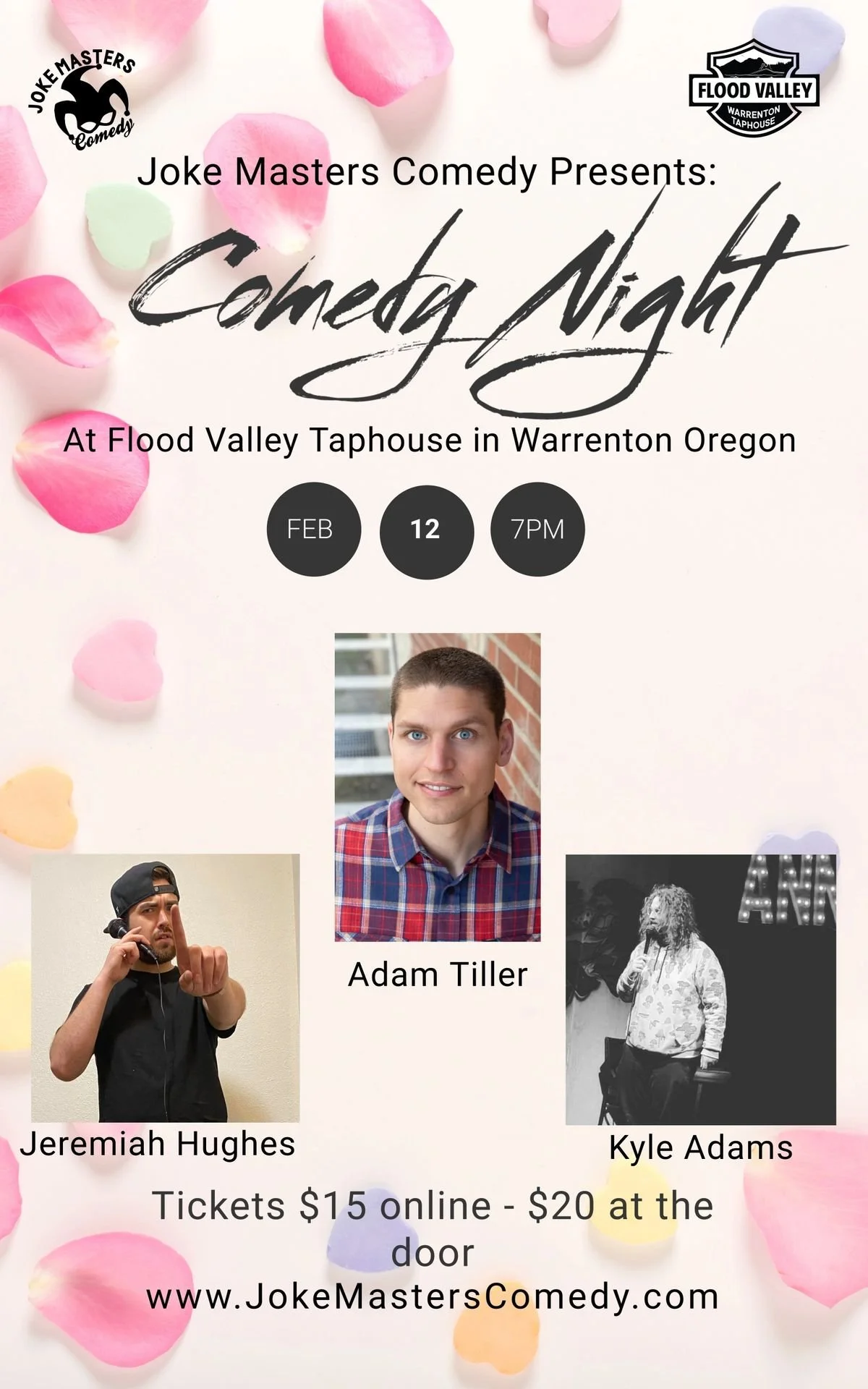 Joke Masters Comedy at Flood Valley TapHouse