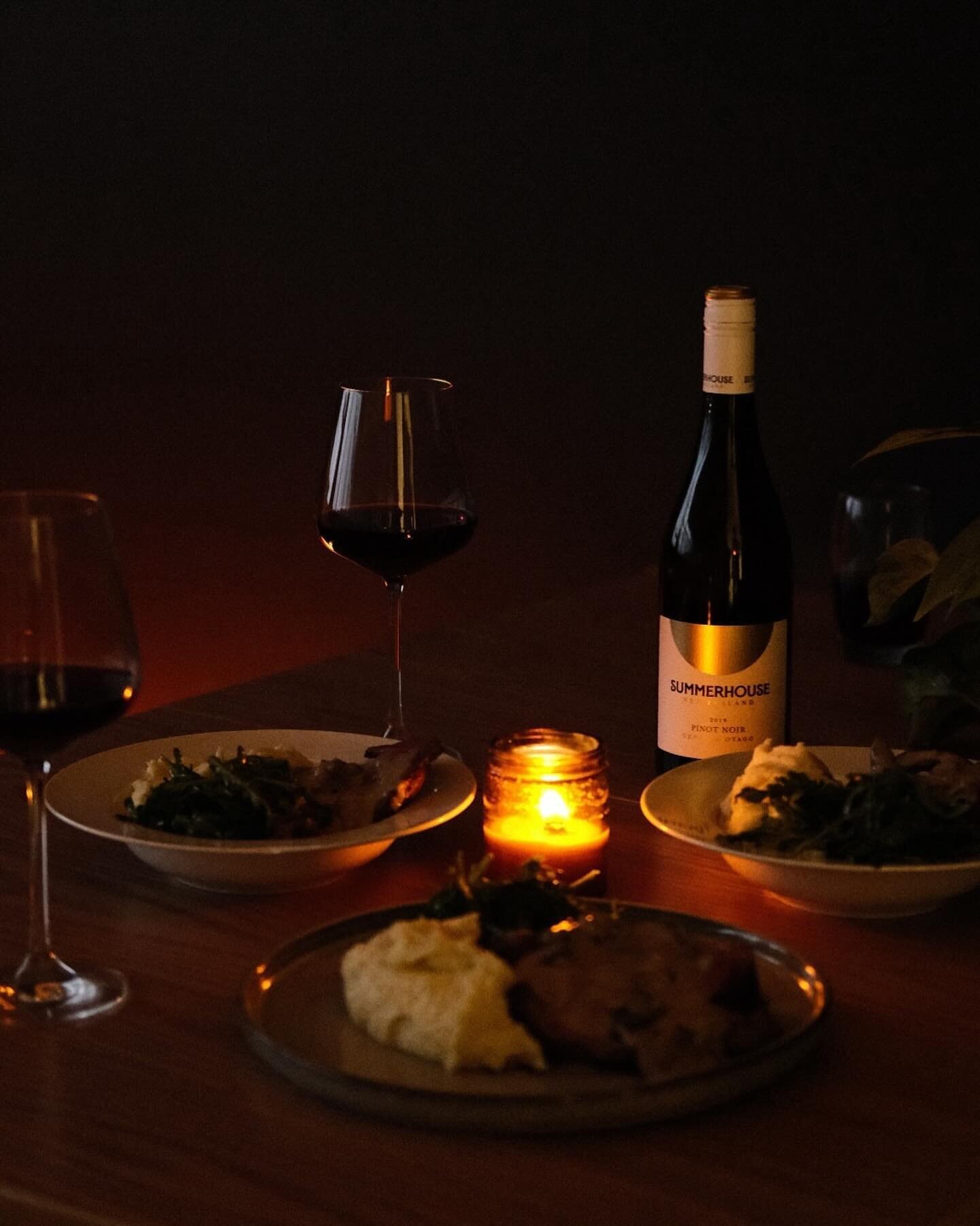A delicious meal captured by @ignastosan 📷️⁠
Home-cooked beef steak with a mushroom sauce and mashed potatoes, matched with our Pinot Noir 🍷⁠
.⁠
.⁠
.⁠
.⁠
#Summerhousewine #nzwine #nzpinotnoir #nightsin
