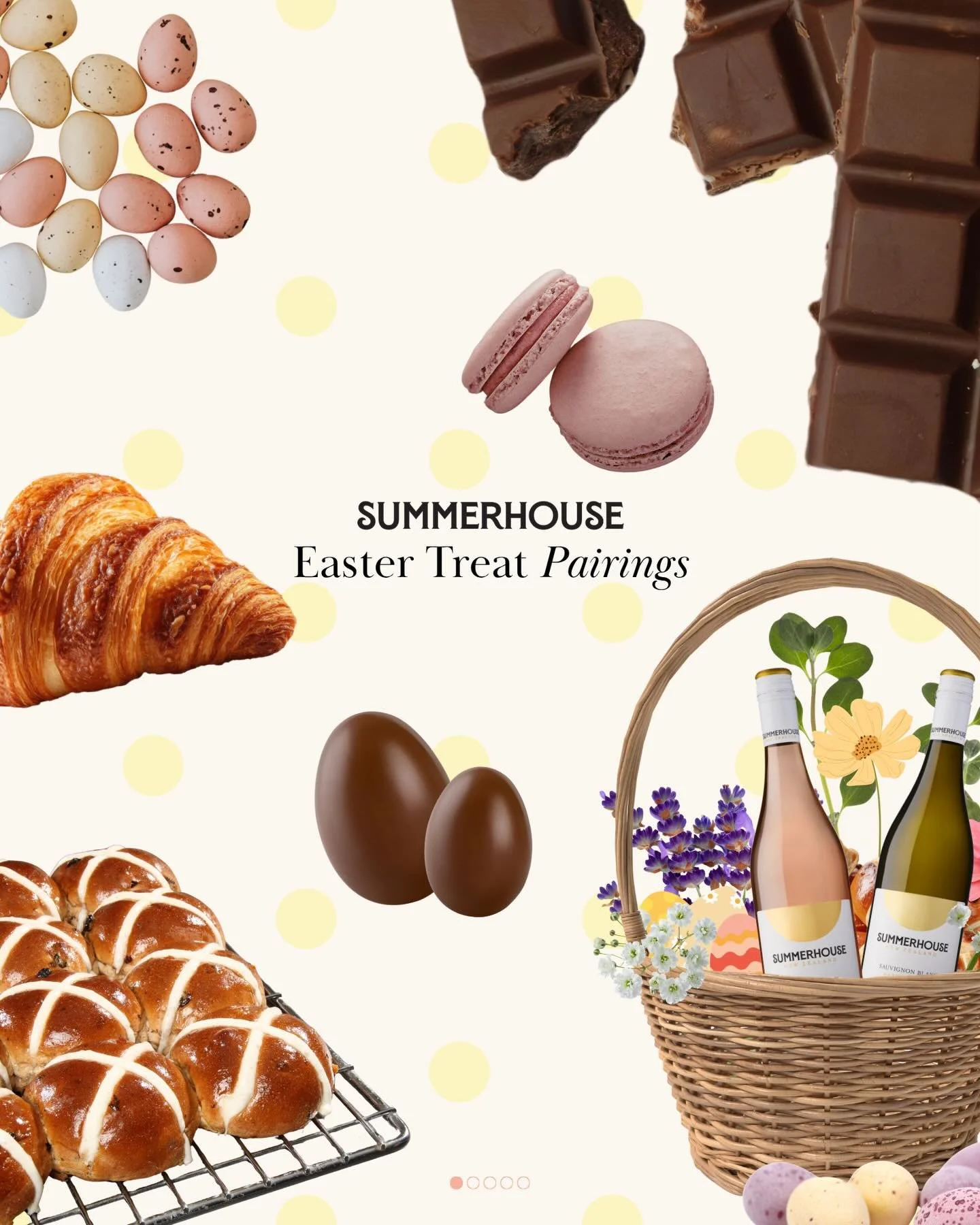 Don&rsquo;t know what Easter treats to pair with your wine this long weekend? Swipe through to find your perfect match 🤌🏼🍫

#eastertreats #chocolateandwine #easter