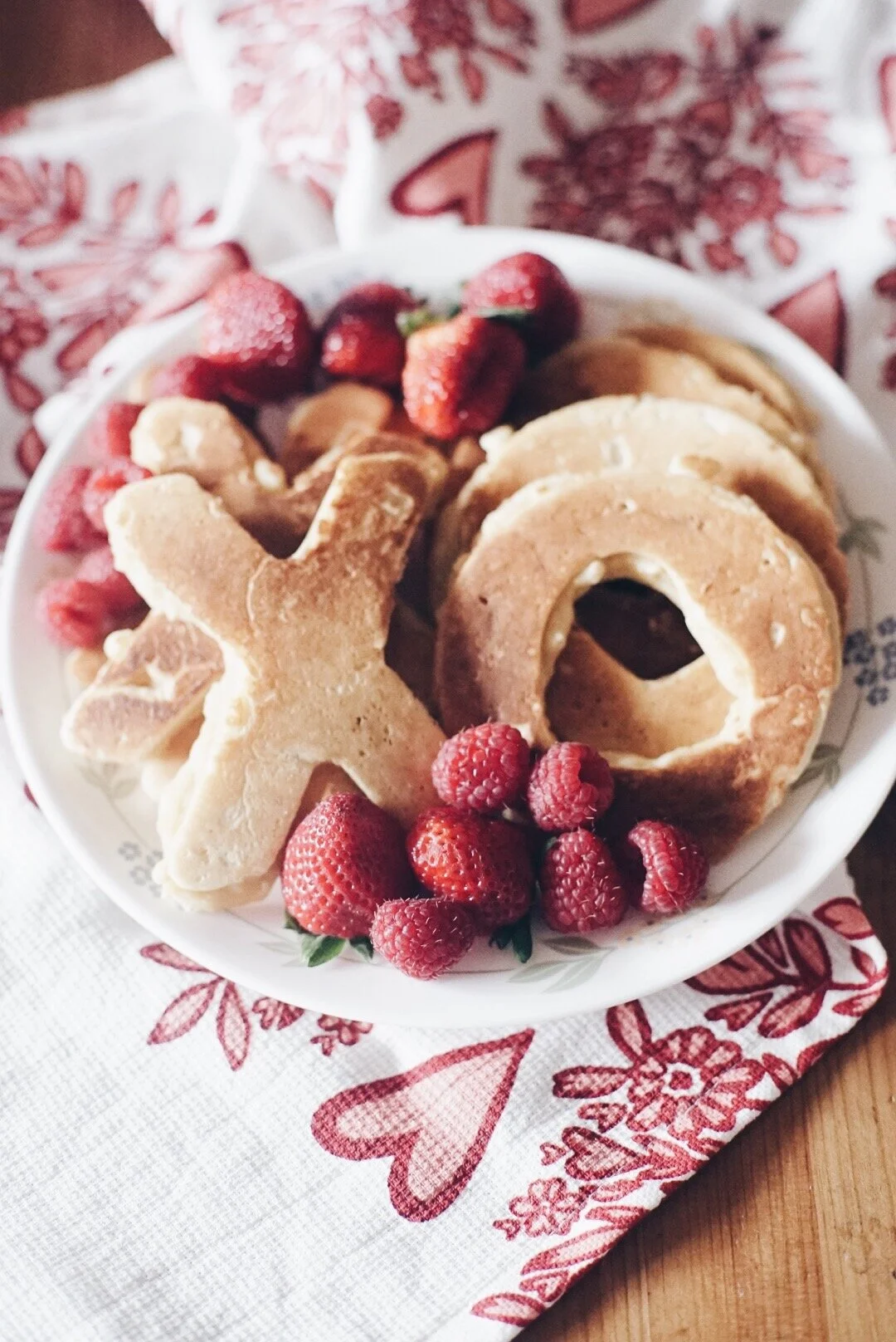 valentines pancakes