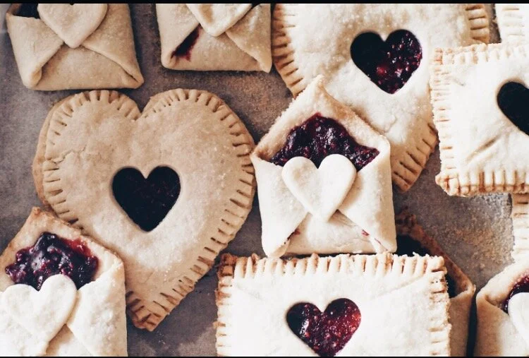 easy jammy raspberry tarts