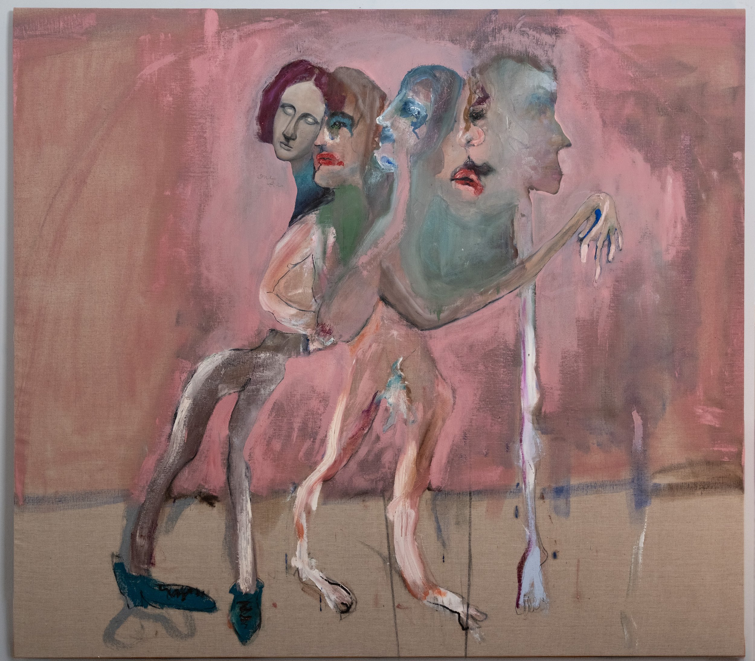 One More
oil on linen
64 x 72 in (163 x 183 cm)