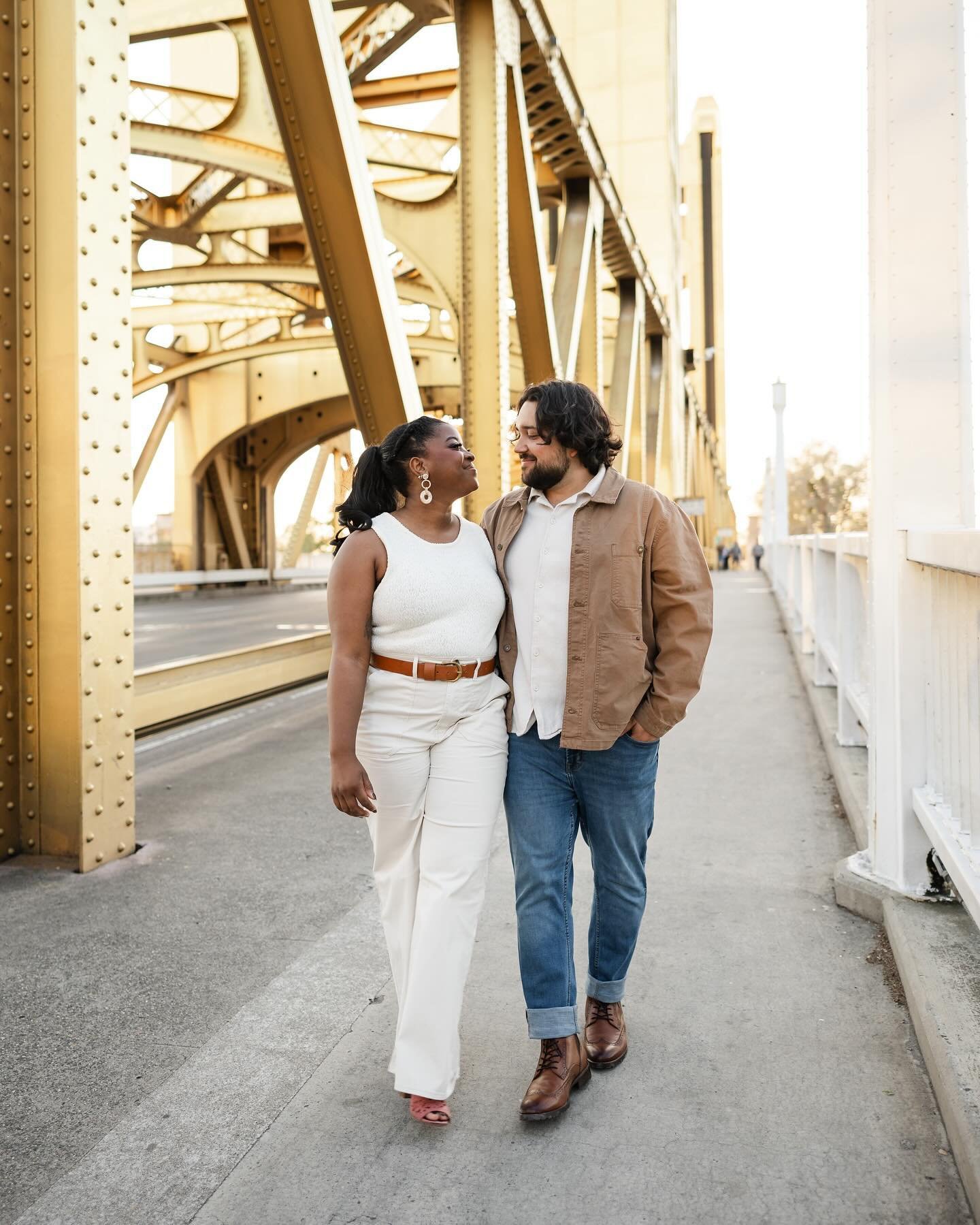 Finding joy in the gentle sunlight as we journey through the spring season.

#portraits 
#engagement 
#engagementphotoshoot 
#sacramentophotographer