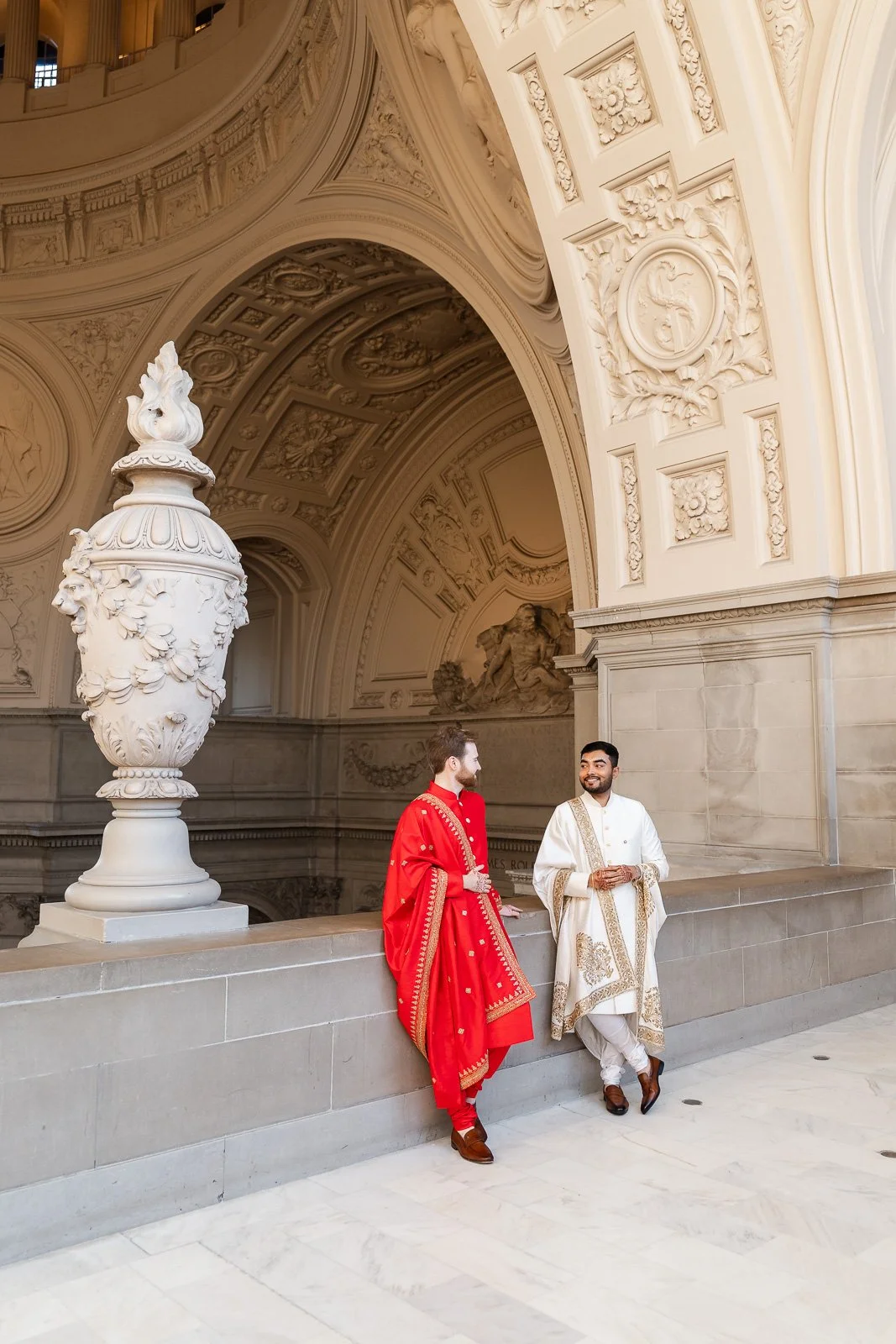 Bengali Hindu Wedding &amp; Celtic Handfasting at San Francisco City Hall