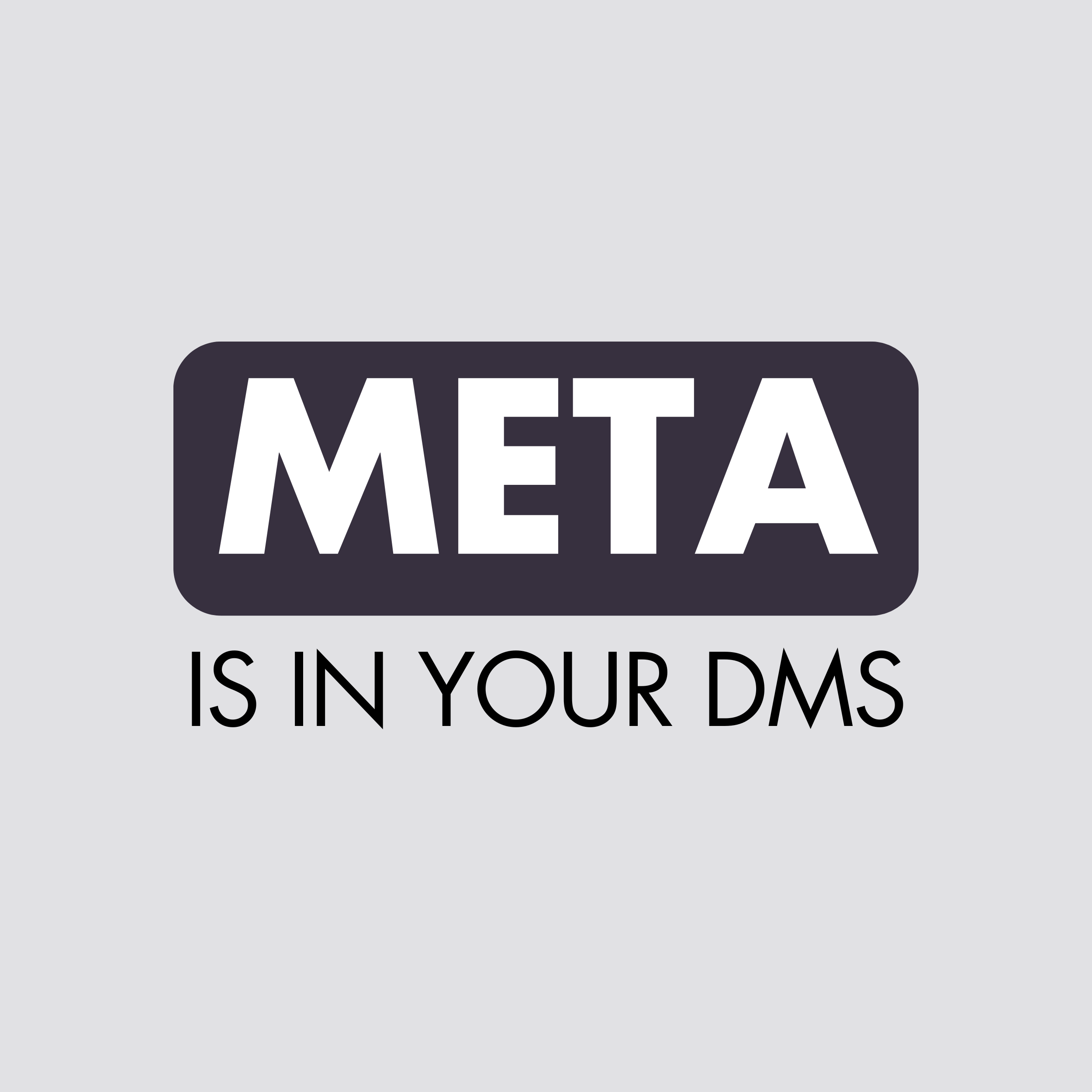 Meta Is In Your DMs