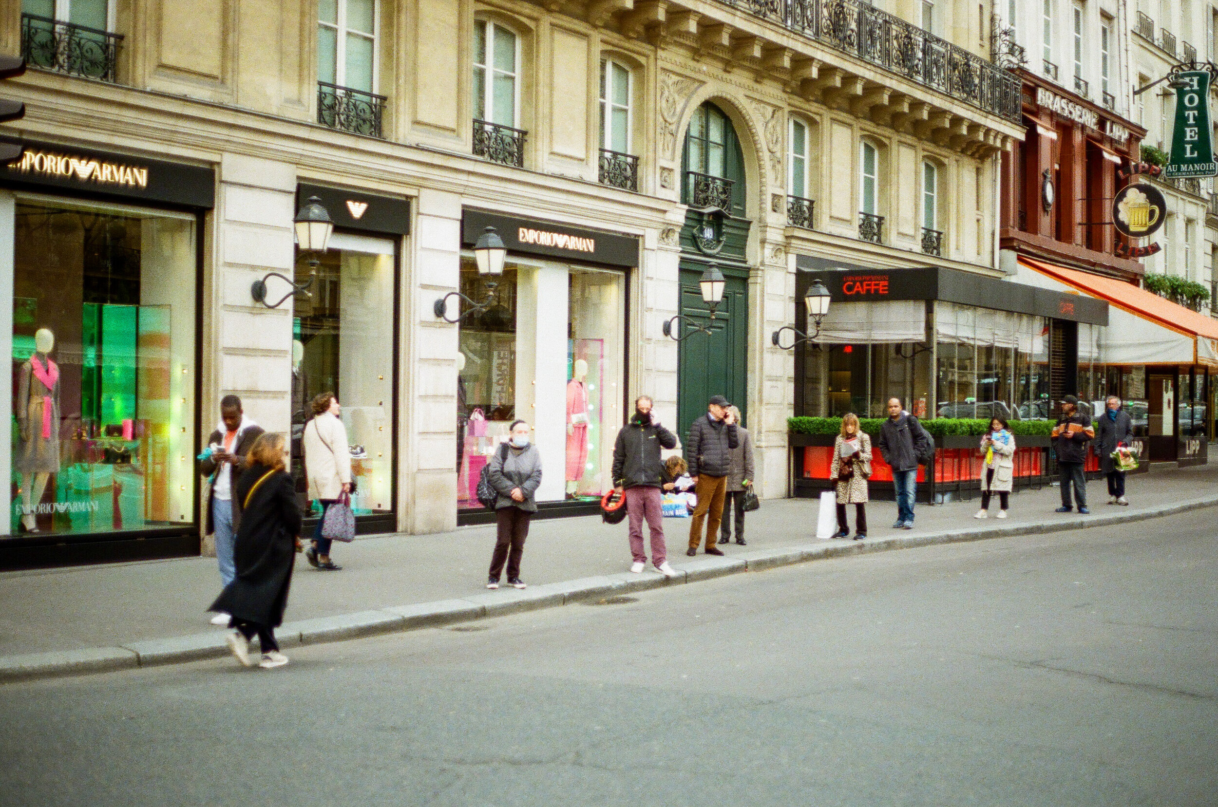  The end of the line for Monoprix, a large grocery store in the 6th Arrondissement.  