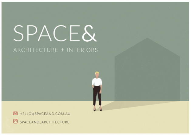 Poster and on-site signage for Space&amp; Architecture and Interiors.