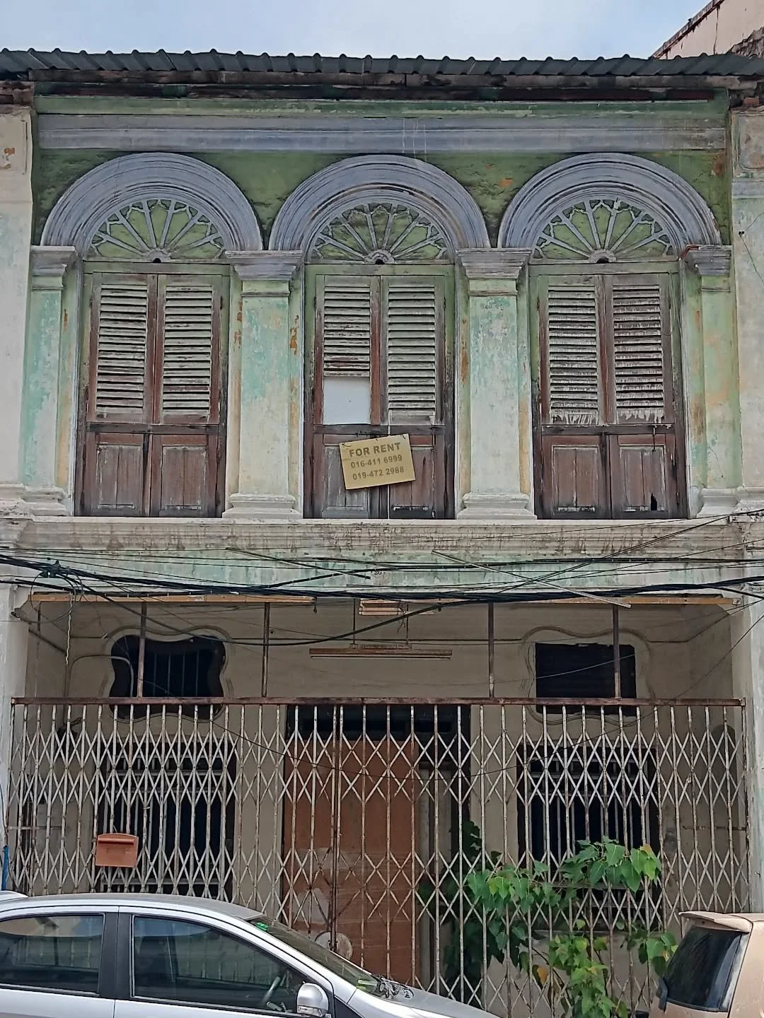 Some old terrace houses in Penang #penang #houses #Malaysia