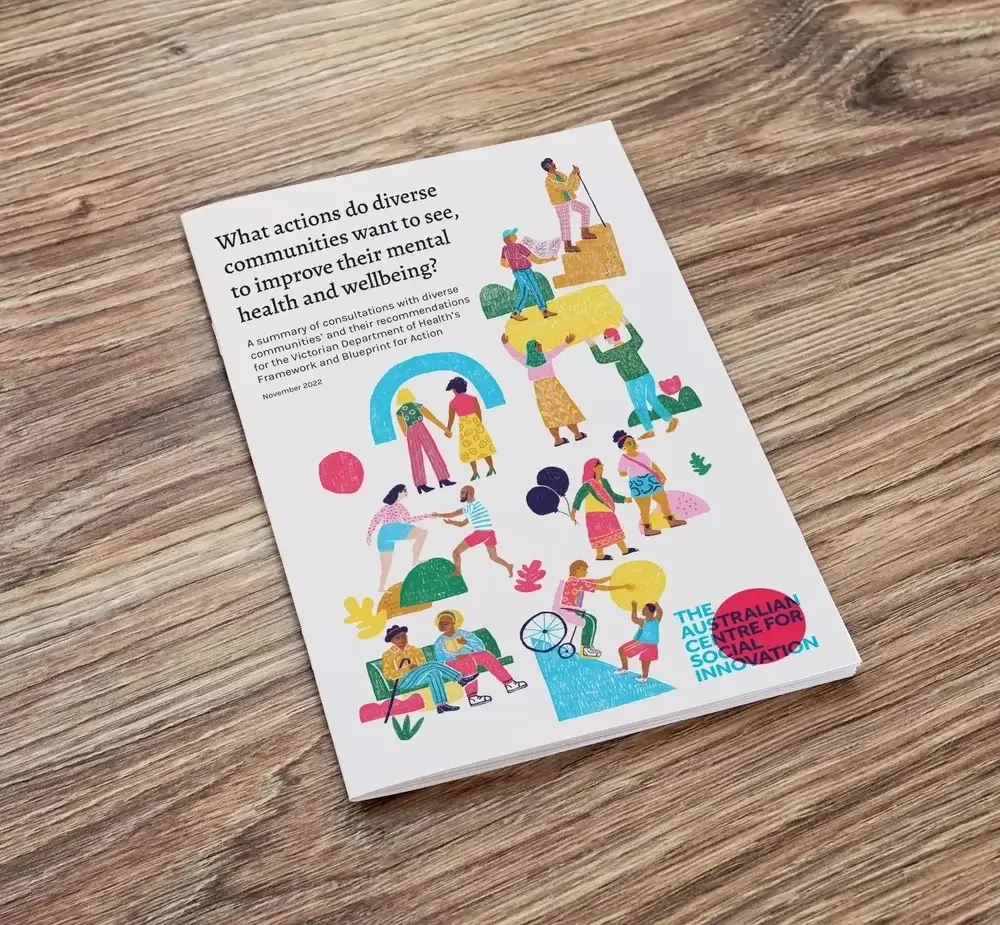 Illustration &amp; Report — Vic Department of Health &amp; TACSI