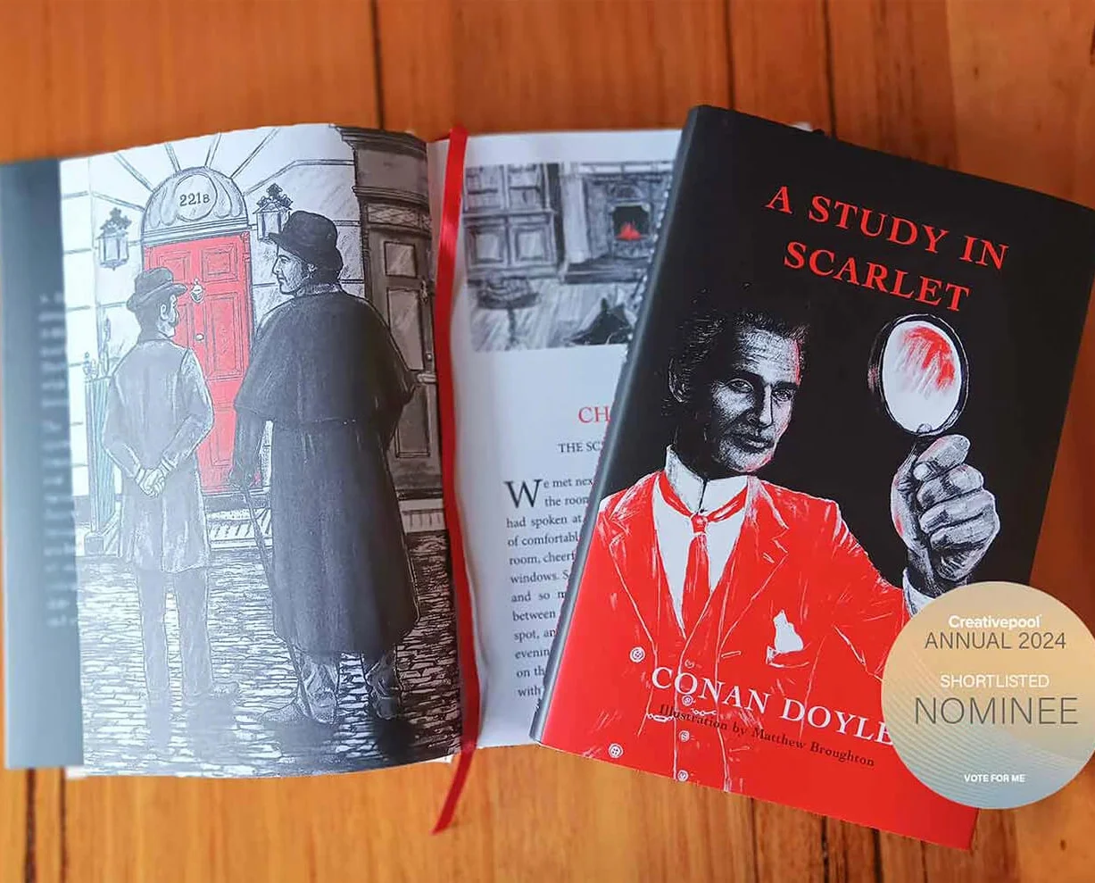 Book Illustration — Sherlock Holmes