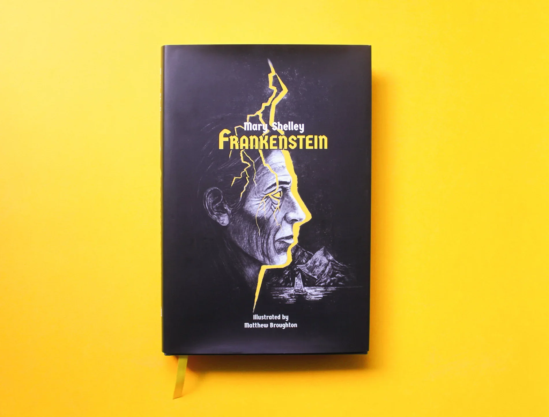 Book Illustration — Frankenstein