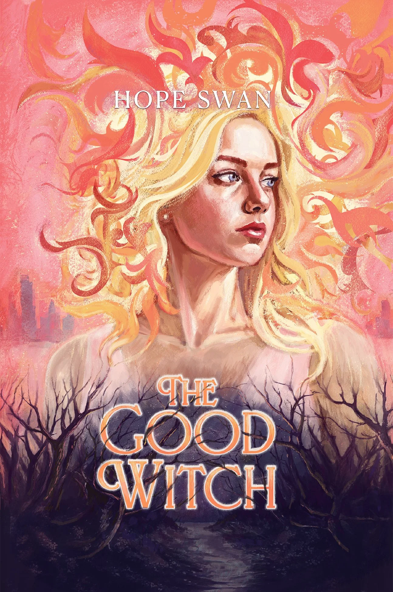 Young Adult (YA) cover design & digital painting — The Good Witch