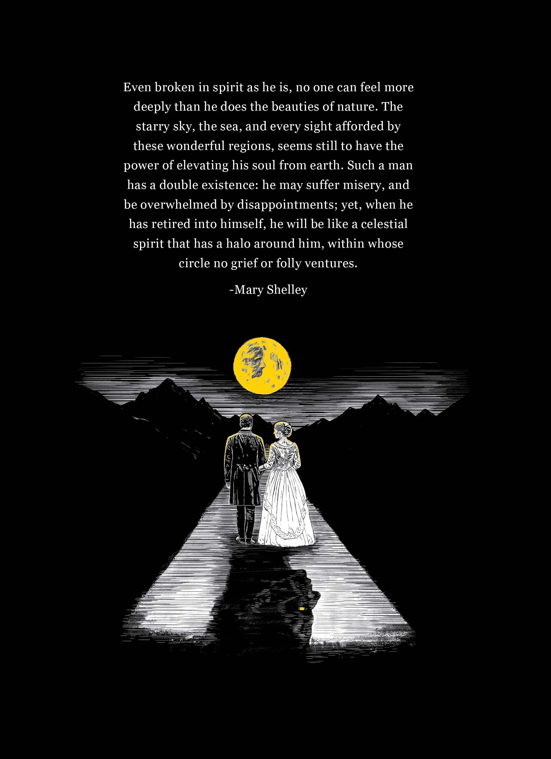 Frankenstein book back