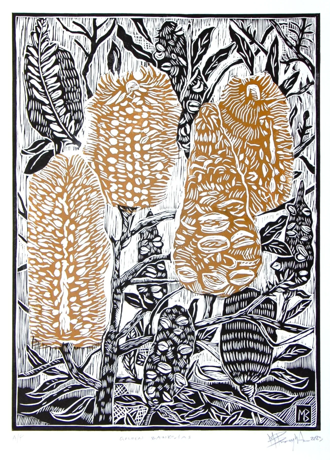 Banksia+linocut+print+2+colour.webp