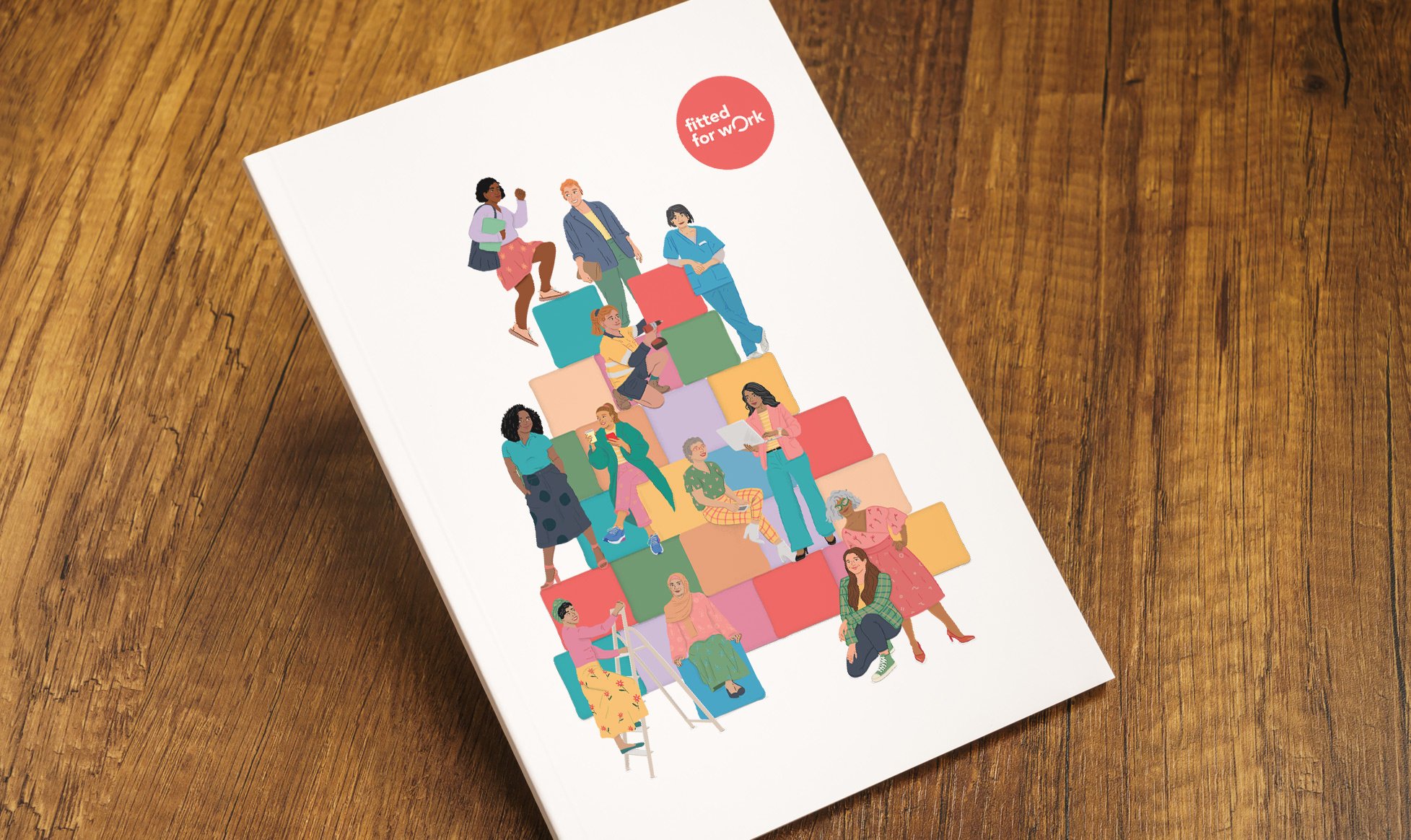 Illustration & information design for report cover