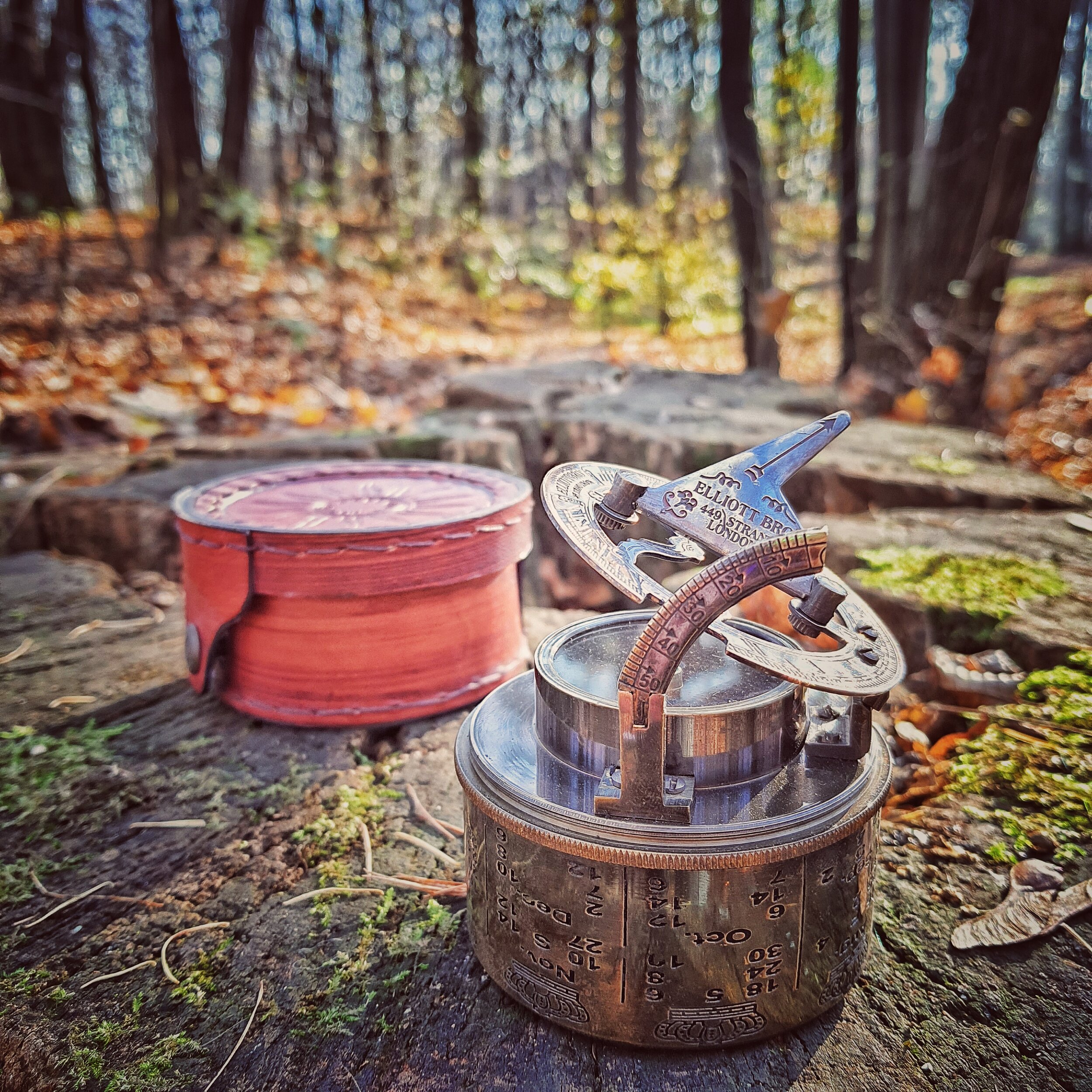 Compass sundial drum LC