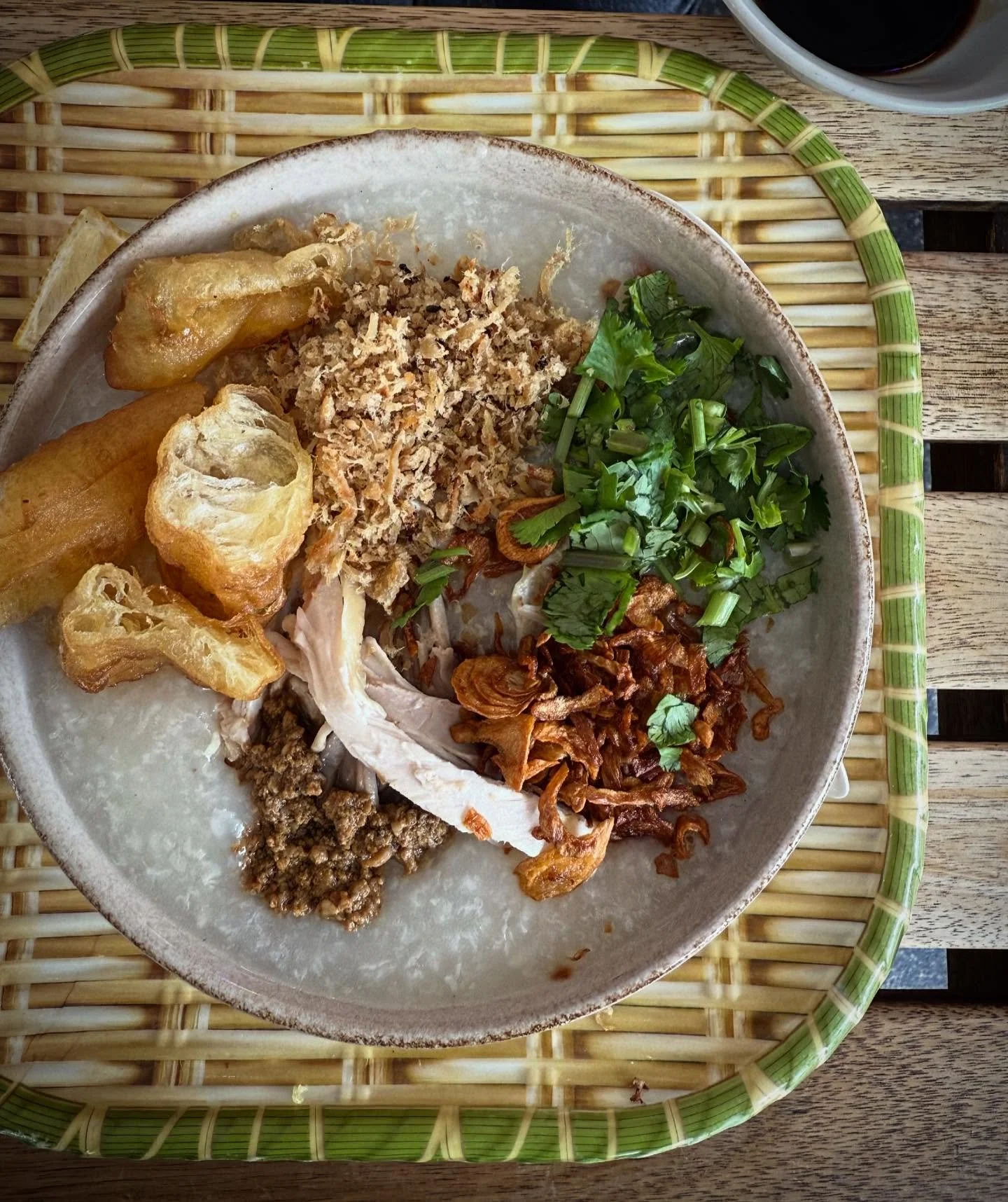 Congee with @alydiard