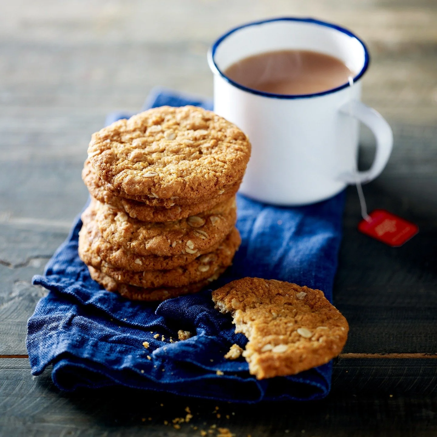 Anzac Biscuits

Makes 25

INGREDIENTS

60g butter

1 Tbsp golden syrup

2tsp water

1/2 tsp bicarbonate soda

1/2 cup rolled oats

1/2 cup desiccated coconut

1/2 cup flour- sifted

90g brown sugar

METHOD

12. Pre-heat oven to 160&deg;

13. Heat but