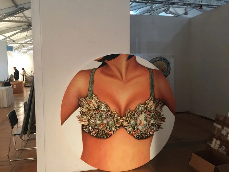 Congratulations to our artist Matus Lanyi! His amazing Bikini tondos were the talk of the town at Art Basel!