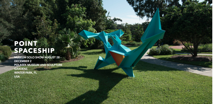 Jan Kalab's solo exhibition opened at Polasek Museum in Winter Park, FL