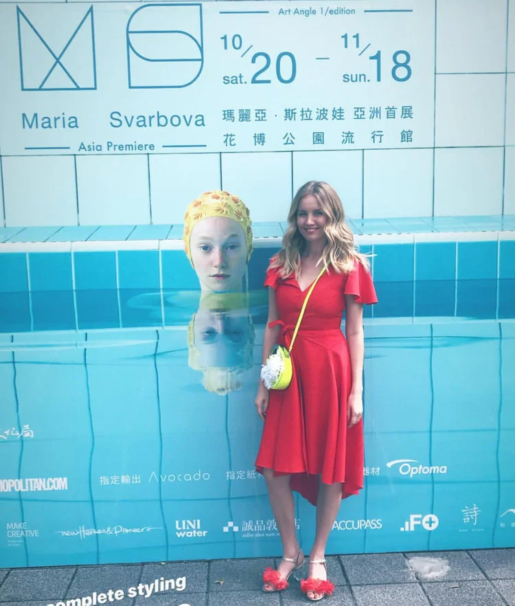 Maria Svarbova's solo exhibition opens in Taipei, Taiwan