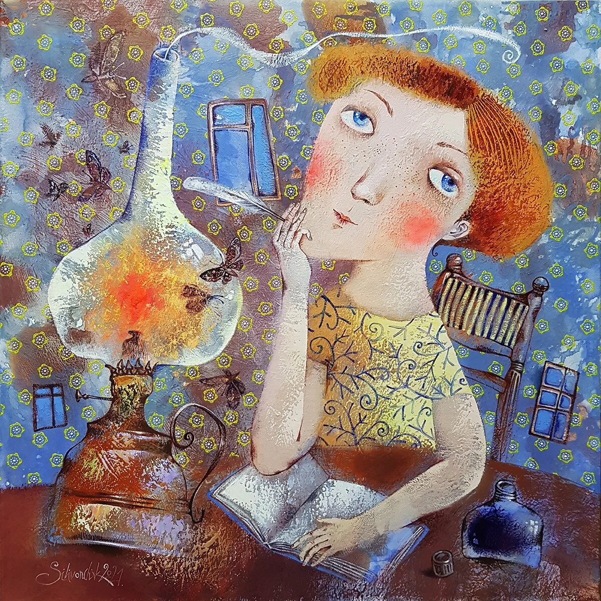 Anna Silivonchik, Creating (2020)