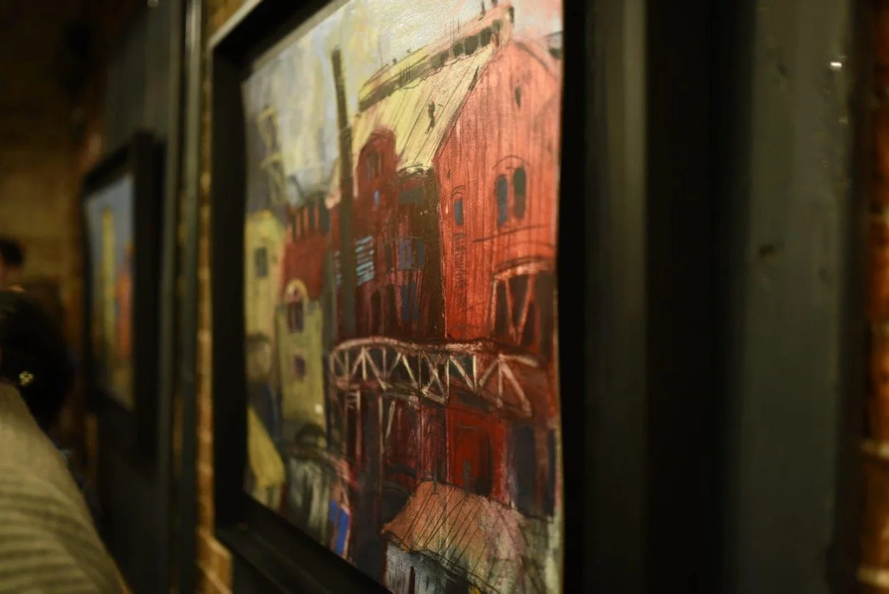 Stanislav Azarov’S Industrial Landscapes exhibition opens at the Seven Winds Foundation
