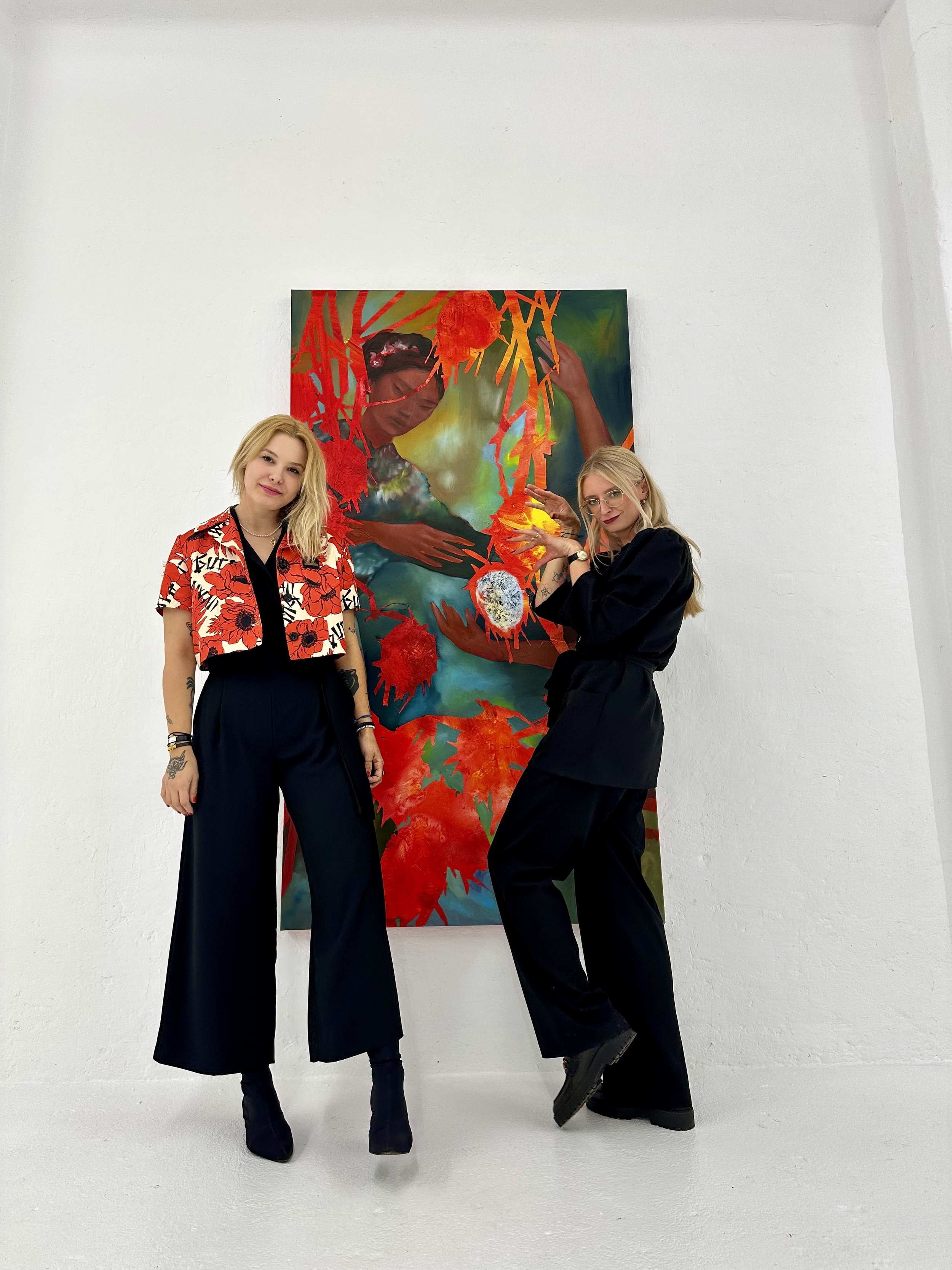 Laura Limbourg and Marketa Kolarova