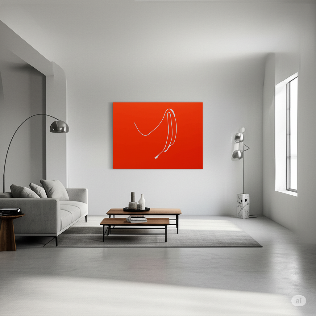 Martin Moflar, Untitled aka Red I (2015).