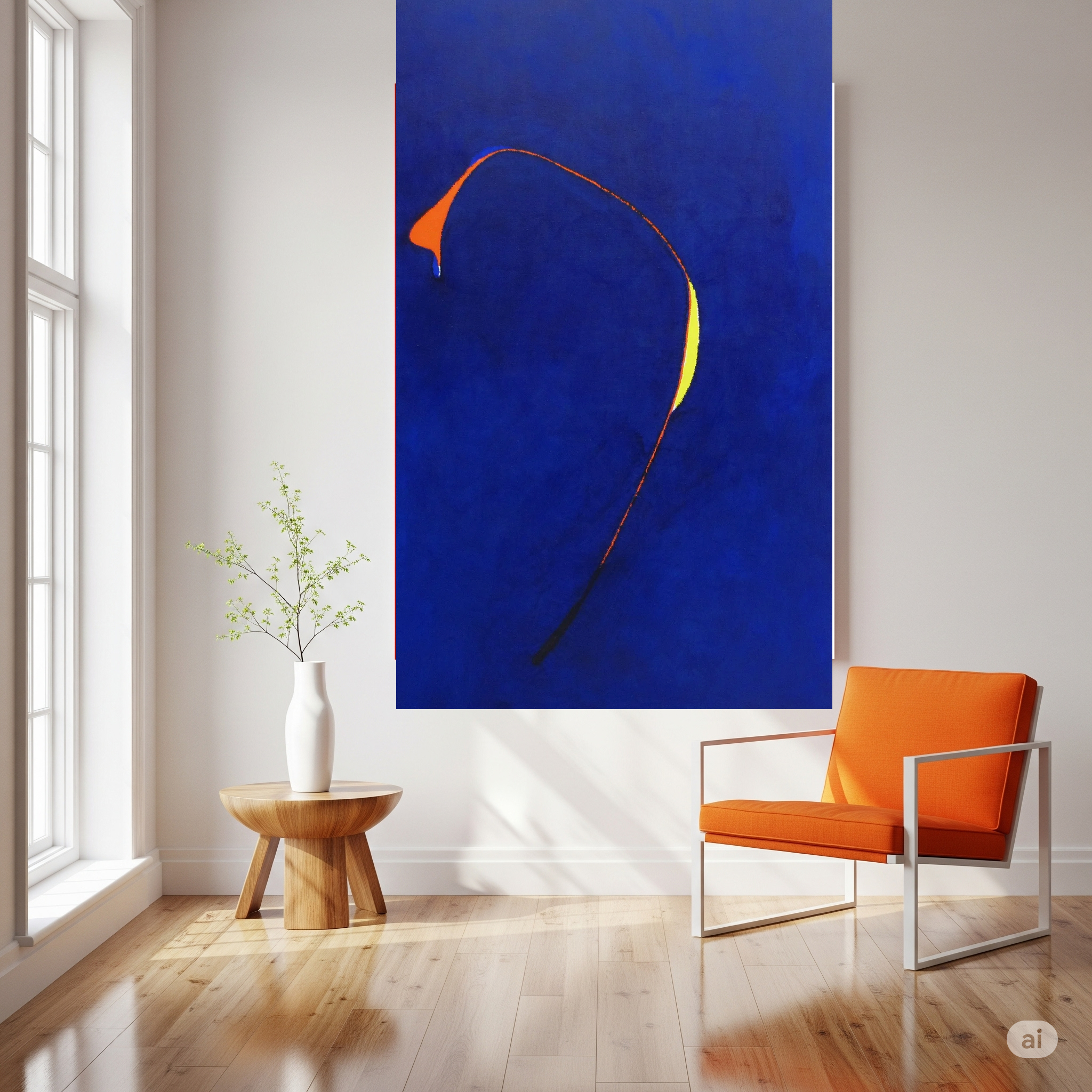 Martin Moflar, Untitled aka Blue (2015)