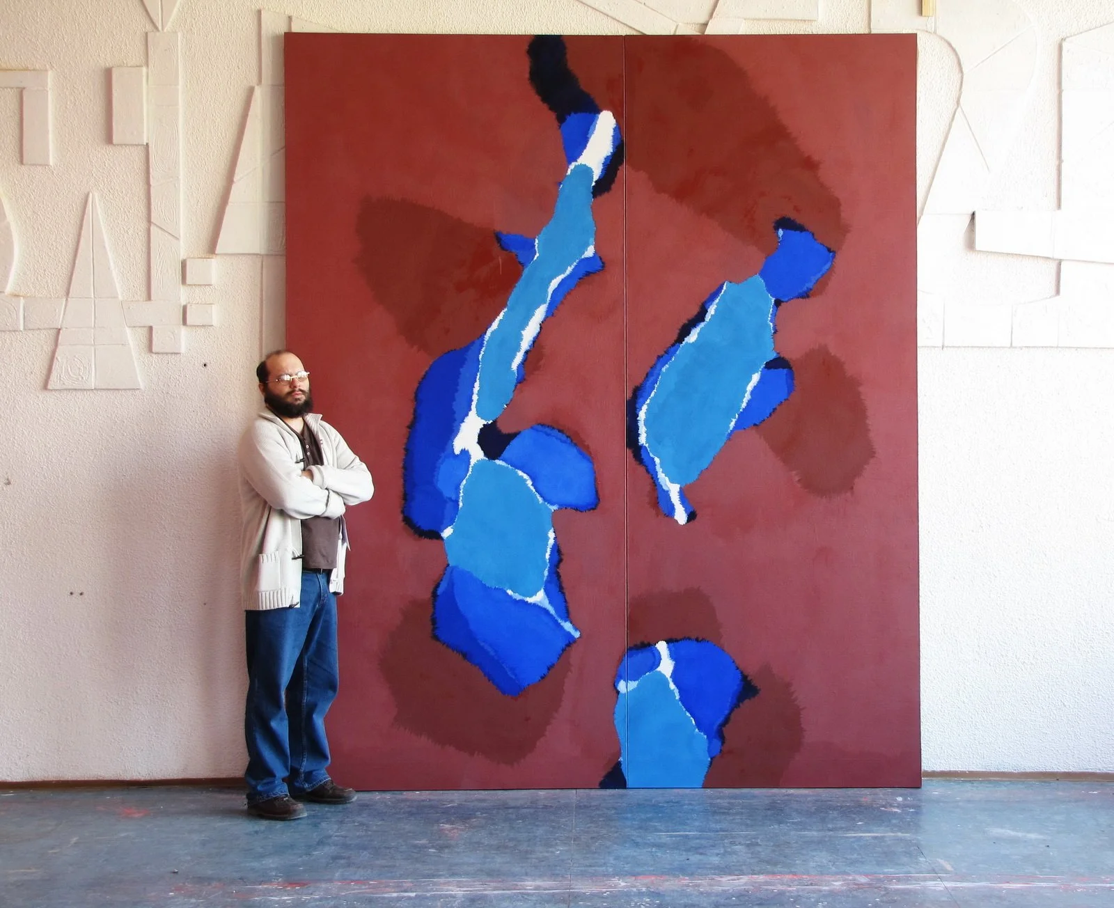 Martin Moflar, Utitled, Oil on Canvas (2019)