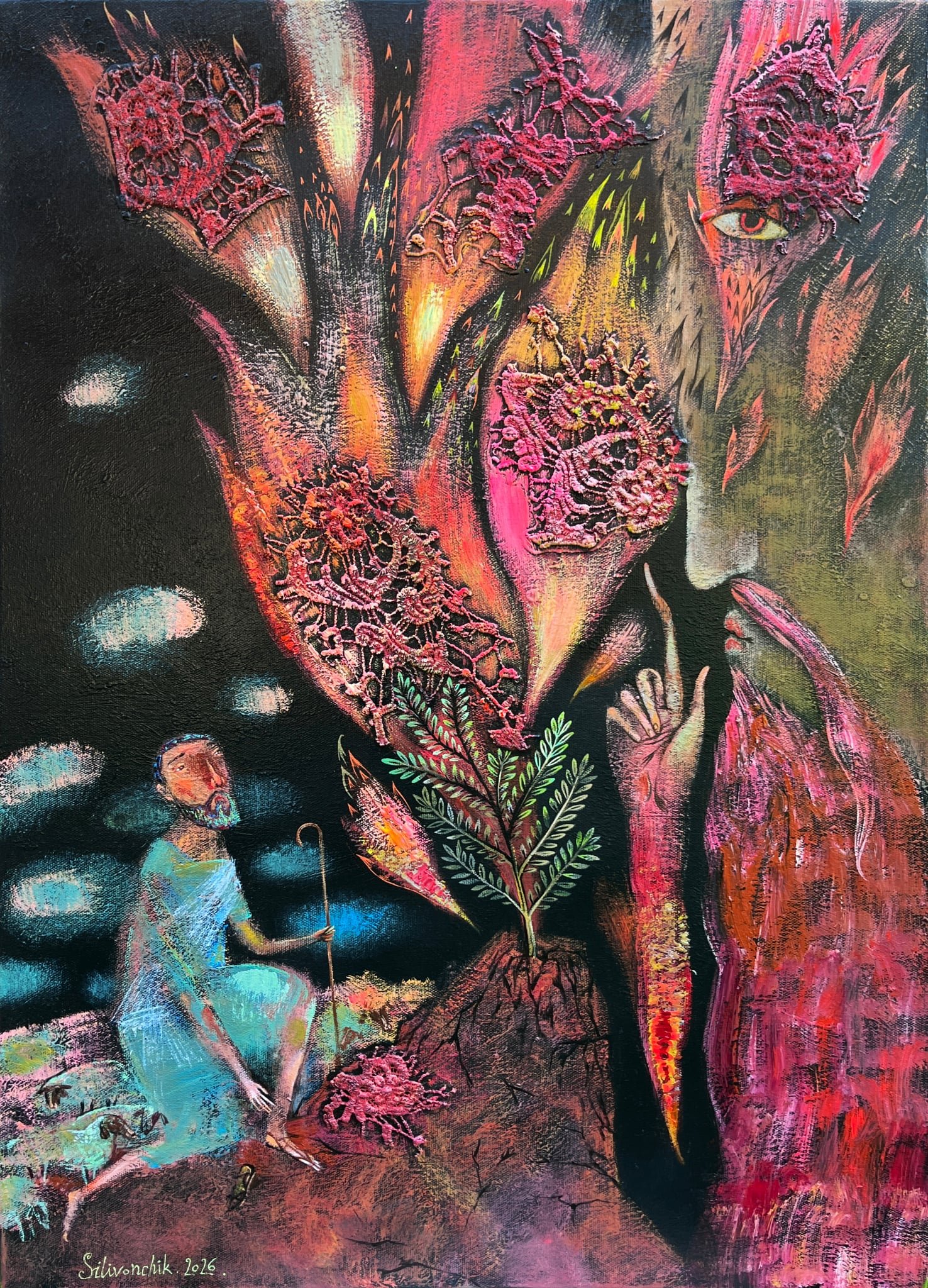 Anna Silivonchik,  The Burning Bush (2026)