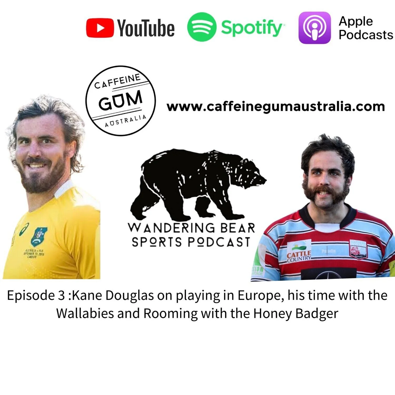 Kane Douglas on playing in Europe, his time with the Wallabies and rooming with the Honey Badger