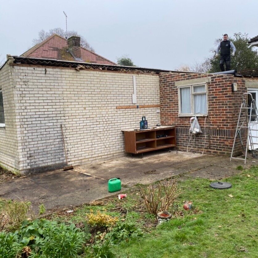 Garage Conversion - Before