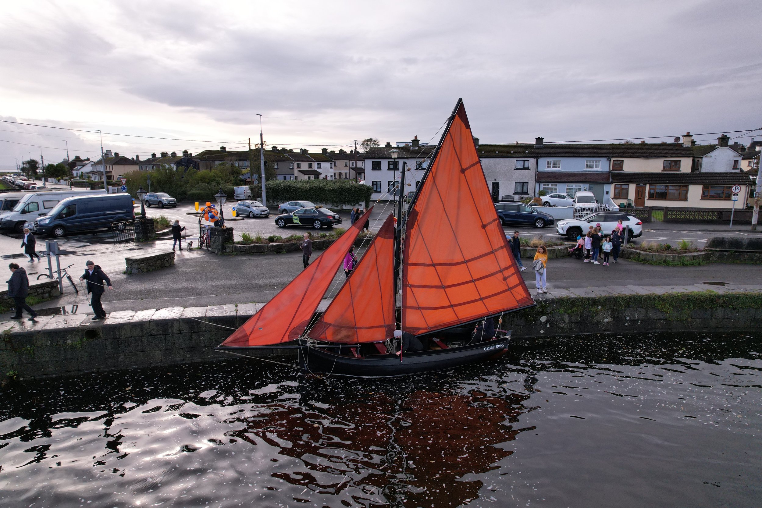 Caper Beag At Claddagh Hall Pier.JPG