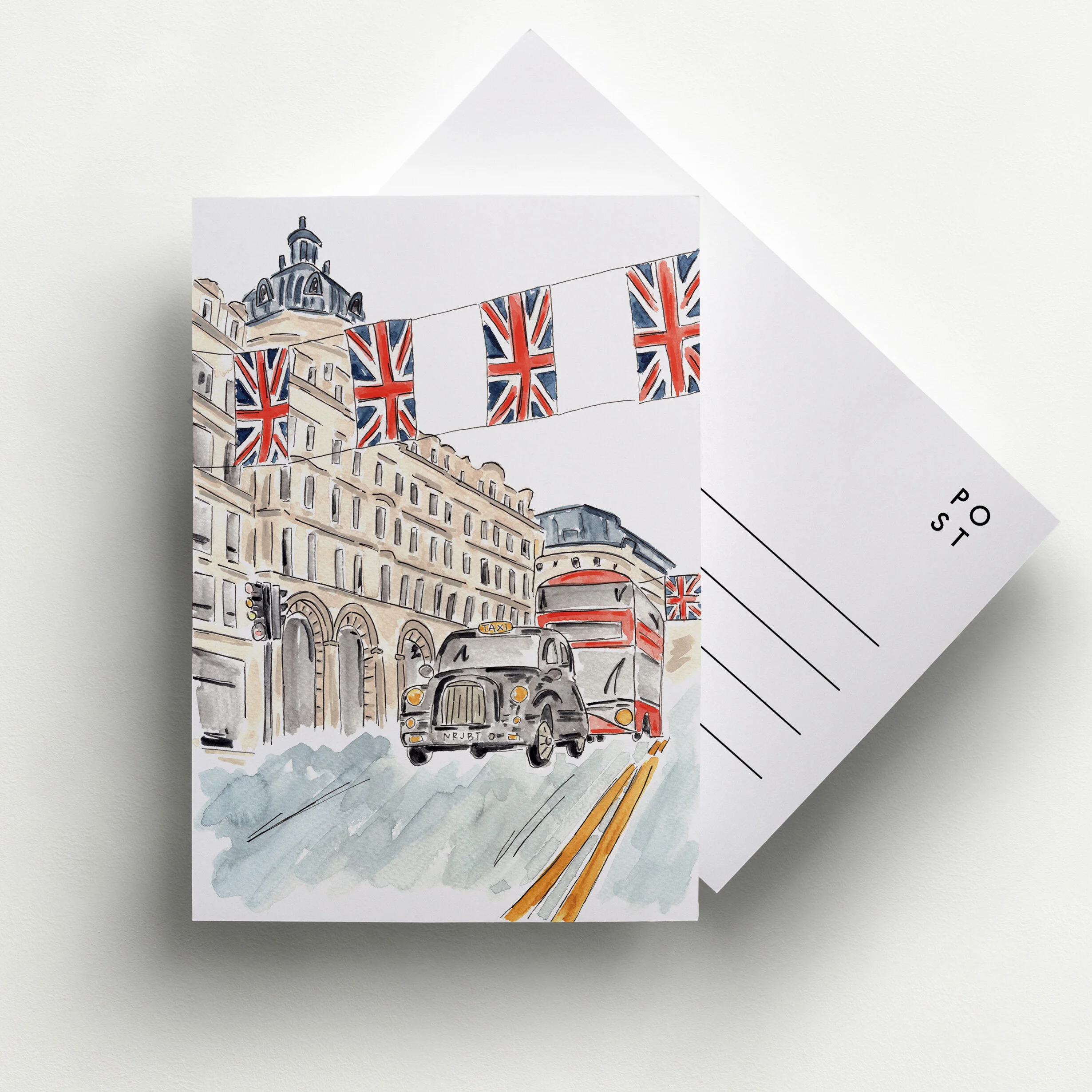 Oxford Street London Postcard — Annie Montgomery Design