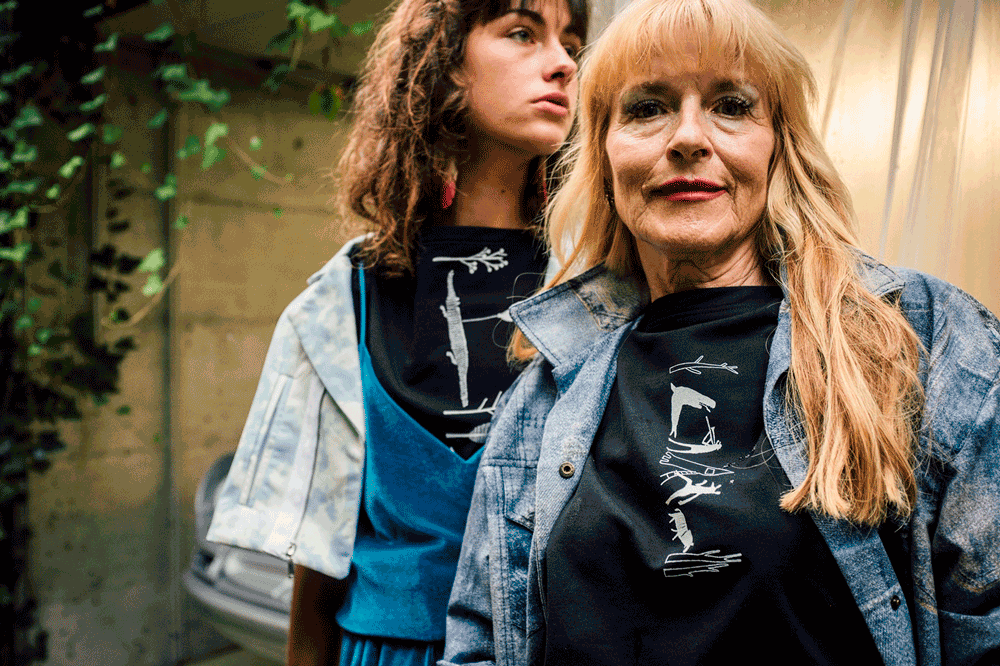 2021 – HOSTESS T-SHIRTS FOR LJUBLJANA PUPPET THEATRE – Photography / Rok Petelin – Model / Zala Neža Zajc