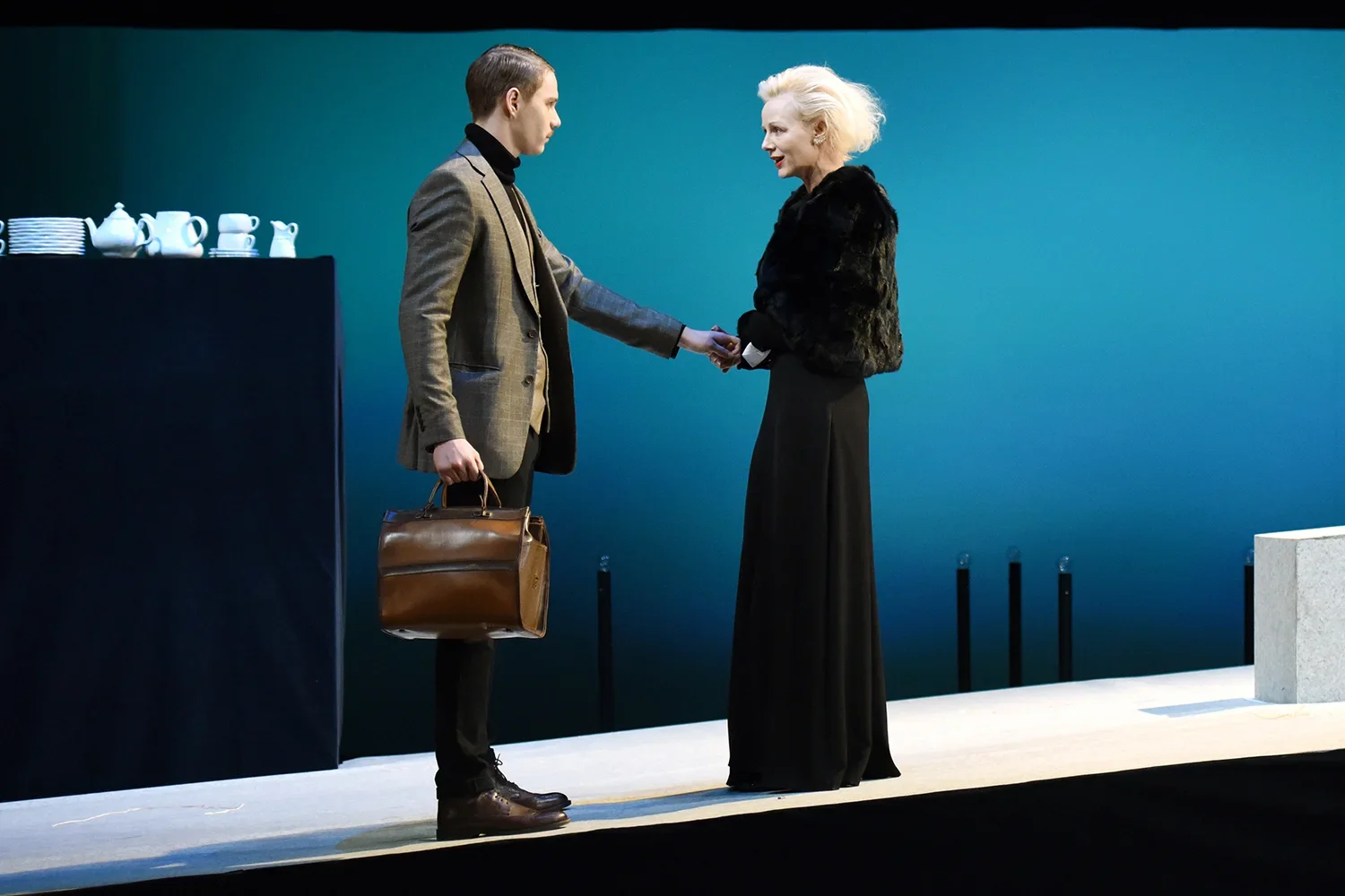 2018 – SNT DRAMA LJUBLJANA – Ivanov –Director / Aleksandar Popovski – Costume Design / Barbara Podlogar – Set Design / Meta Hočevar – Composer / Marjan Nečak – Lighting Design / Metod Novak