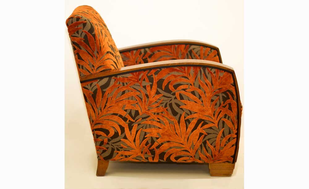 Art Deco Club Chair — Tribal Traces