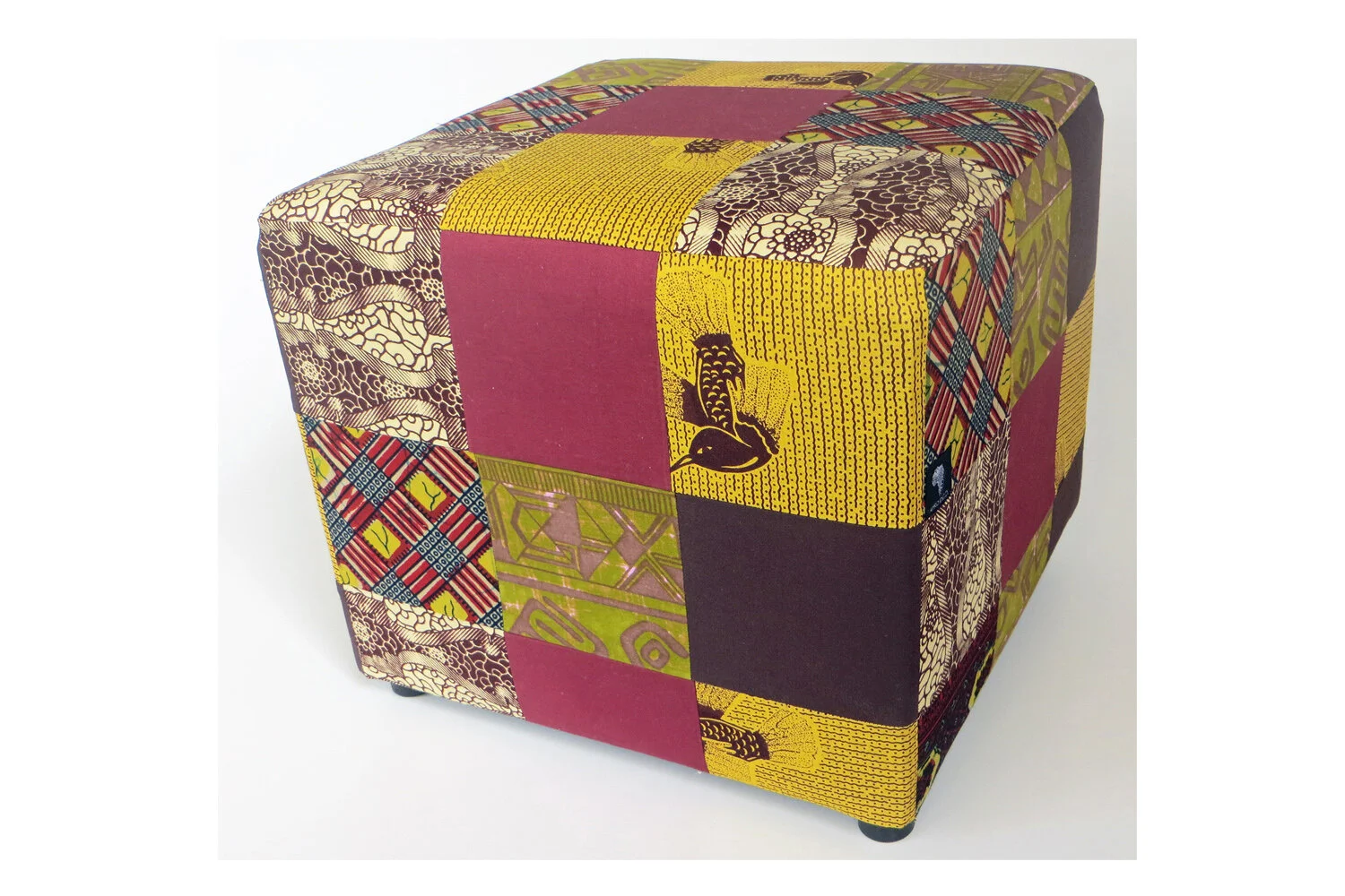 Pouf  - Square Patchwork