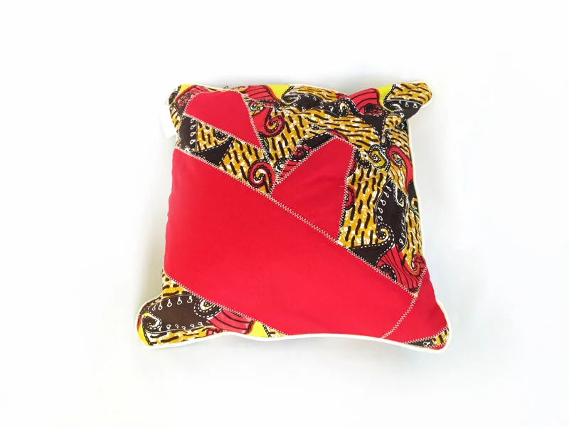 Square Throw Cushion Cover - Duo-Mix