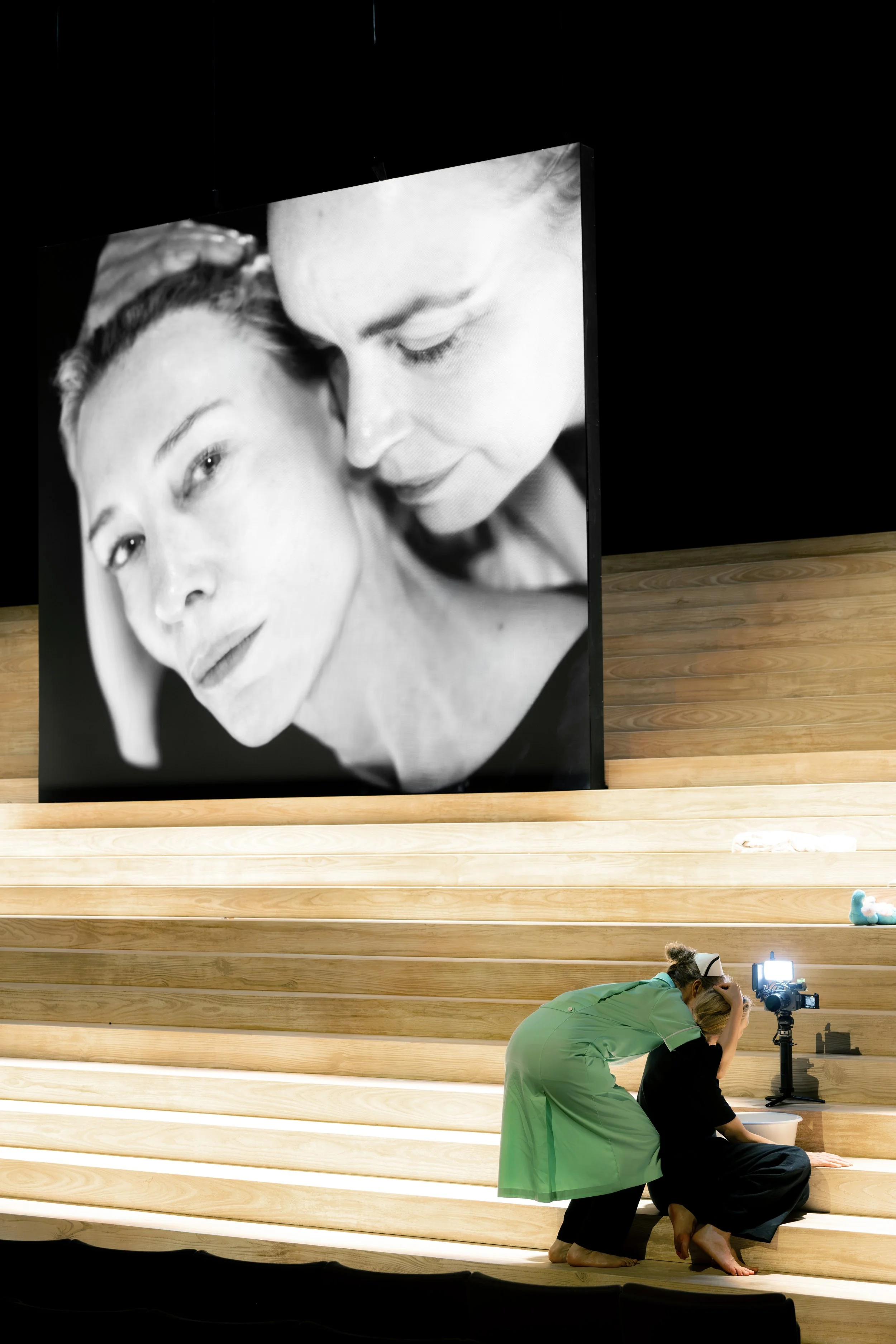 Cate Blanchett (Elisabeth) and Nina Hoss (Alma) in Electra Persona at the National Theatre. (c) Monika Rittershaus 285.jpg