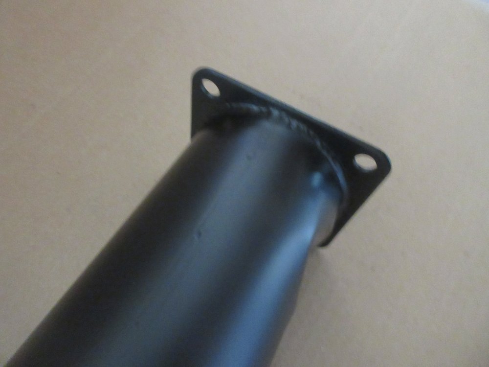 Muffler for JD A with dent (for steering shaft) (after sn 488000