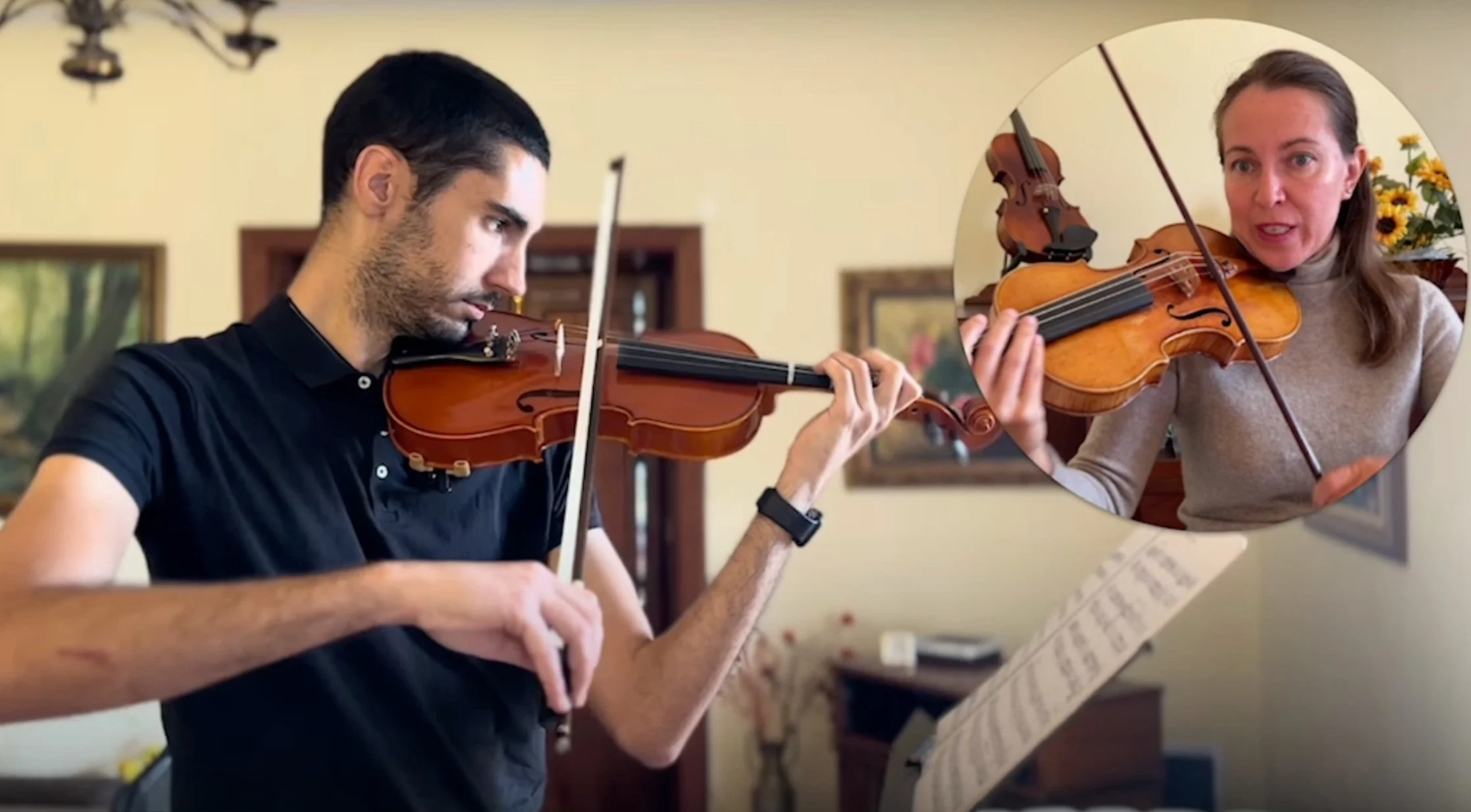 Violin Practice Session Feedback