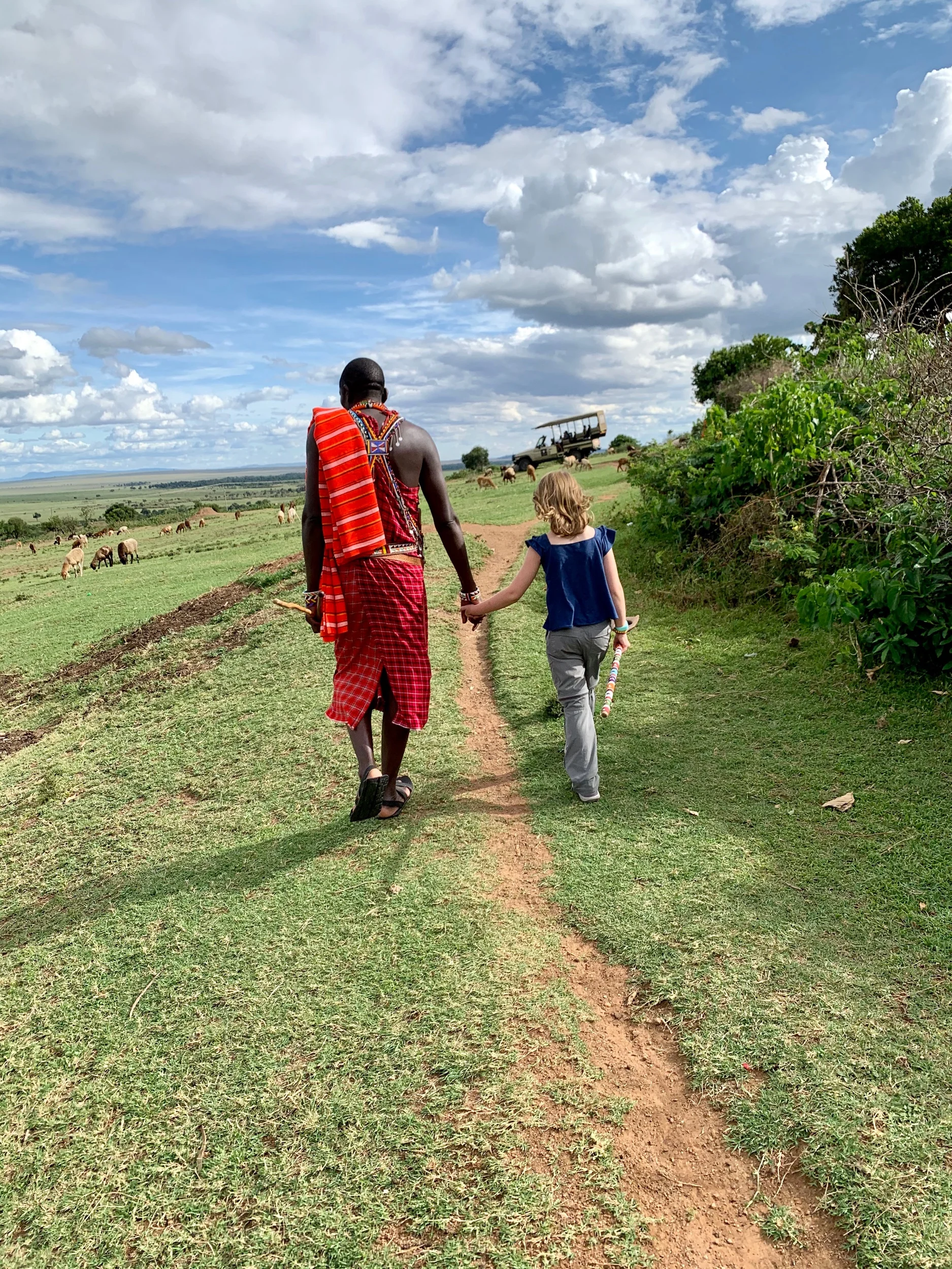 Our Samburu and Maasai Friends (Day 39)