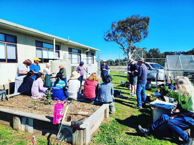 Great session this morning at the Amaroo garden on a very sunny Autumn day!

Which community garden should we visit next?

There&rsquo;s always so much to talk about with composting, soil carbon and more.